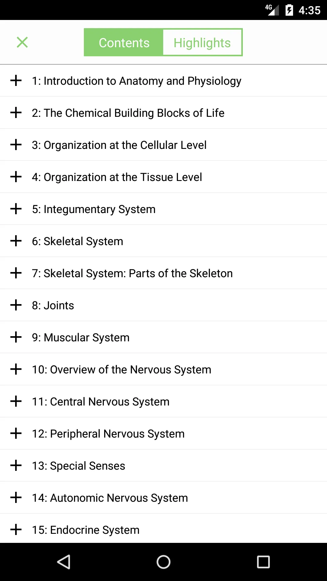 Anatomy & Physiology Textbook | Indus Appstore | Screenshot