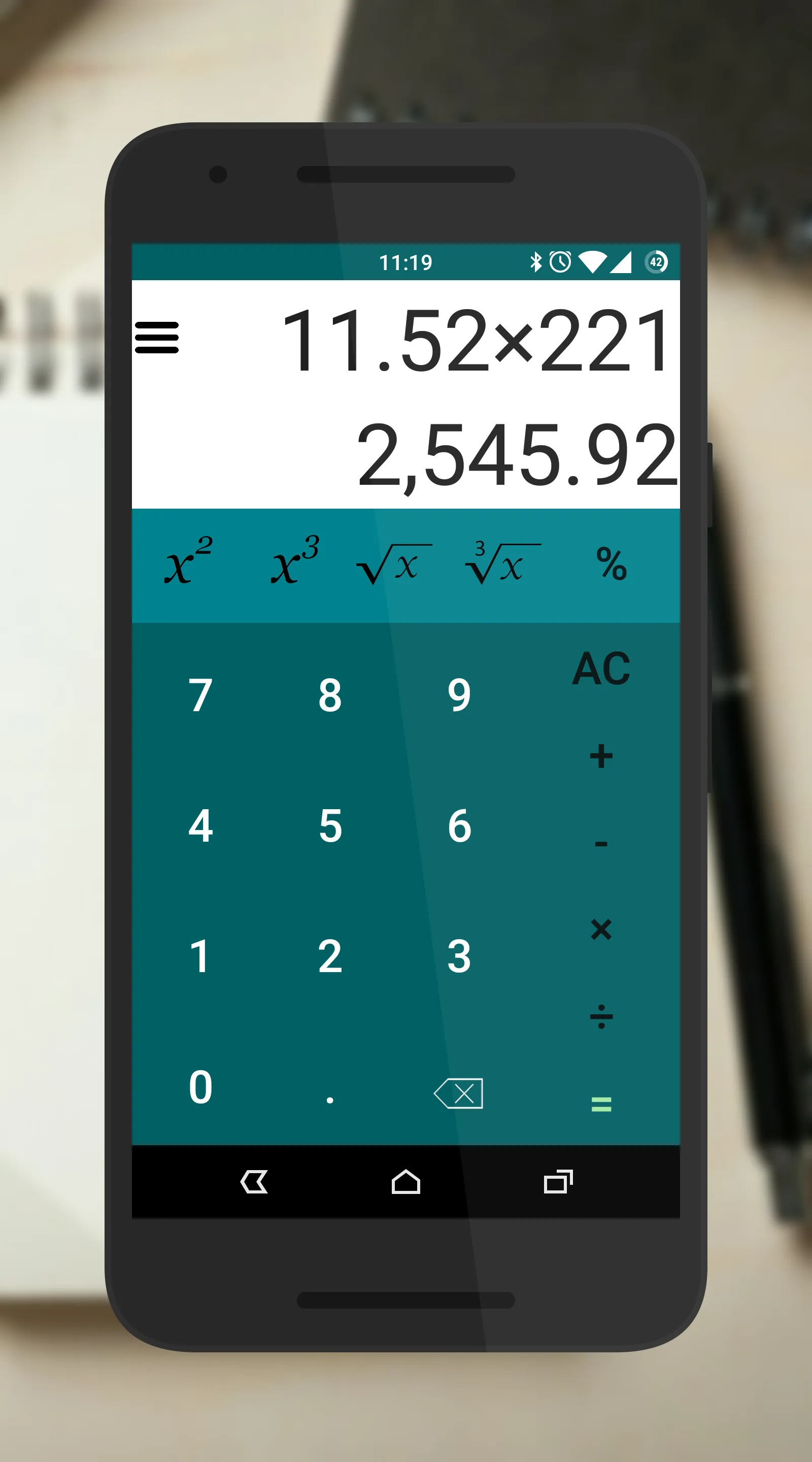 Calcus Calculator | Indus Appstore | Screenshot