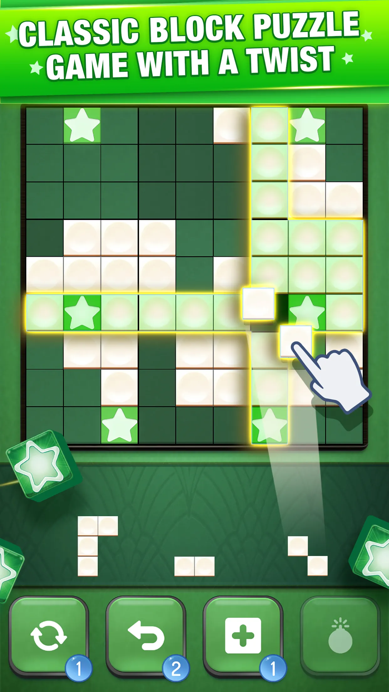 Tetra Block - Puzzle Game | Indus Appstore | Screenshot