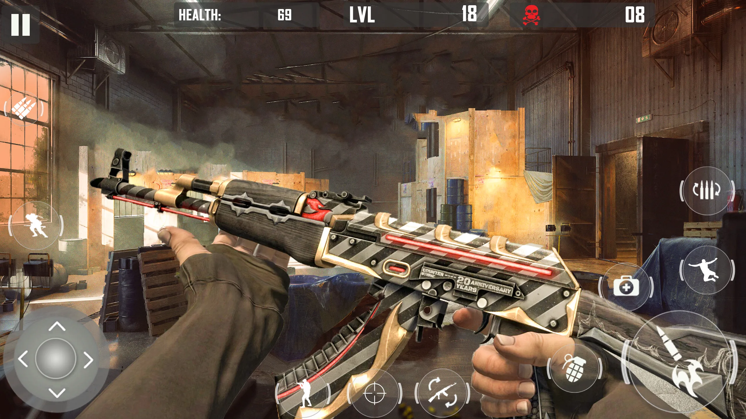 fps cover firing Offline Game | Indus Appstore | Screenshot