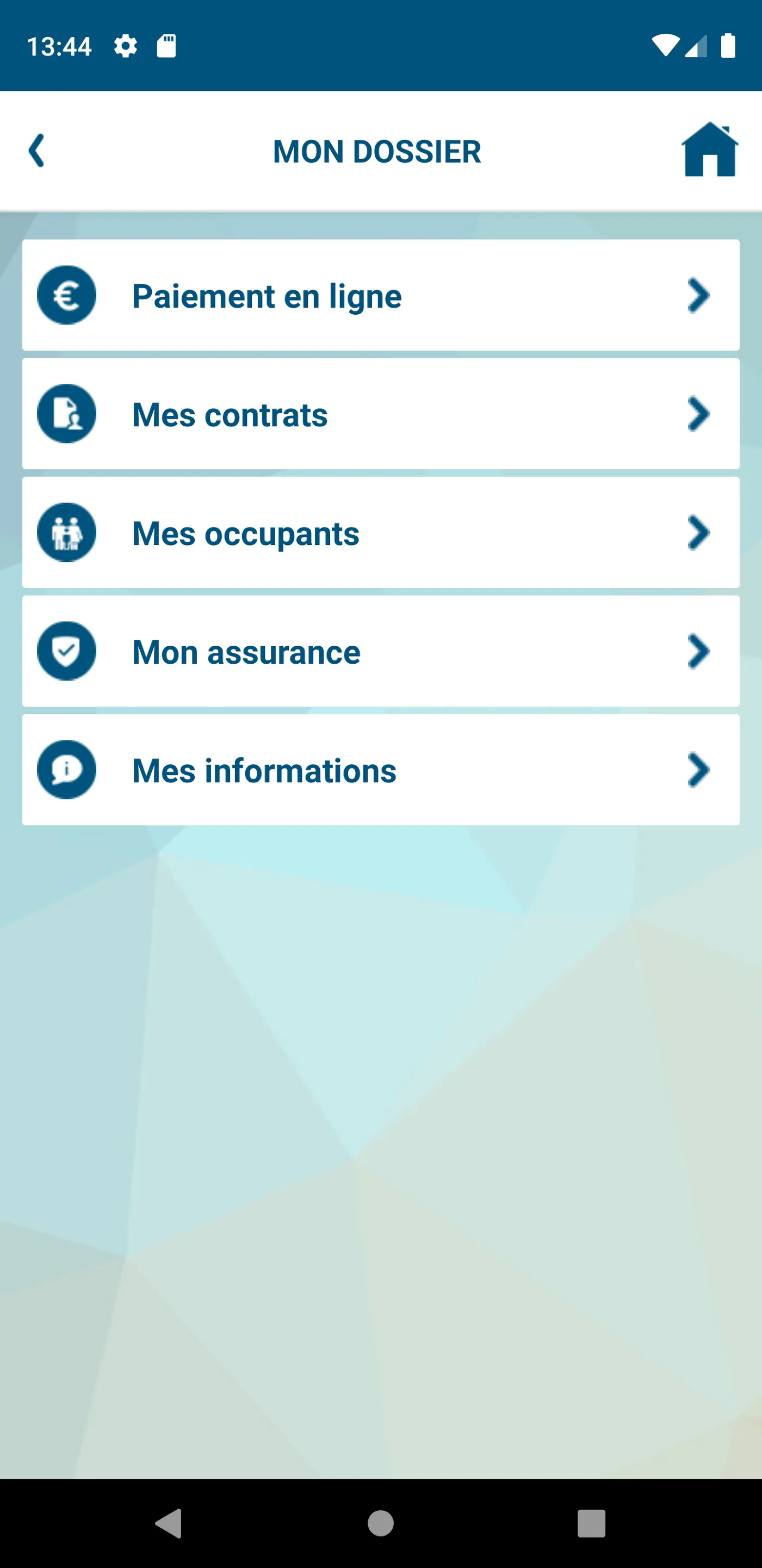 Extranet LIGERIS | Indus Appstore | Screenshot