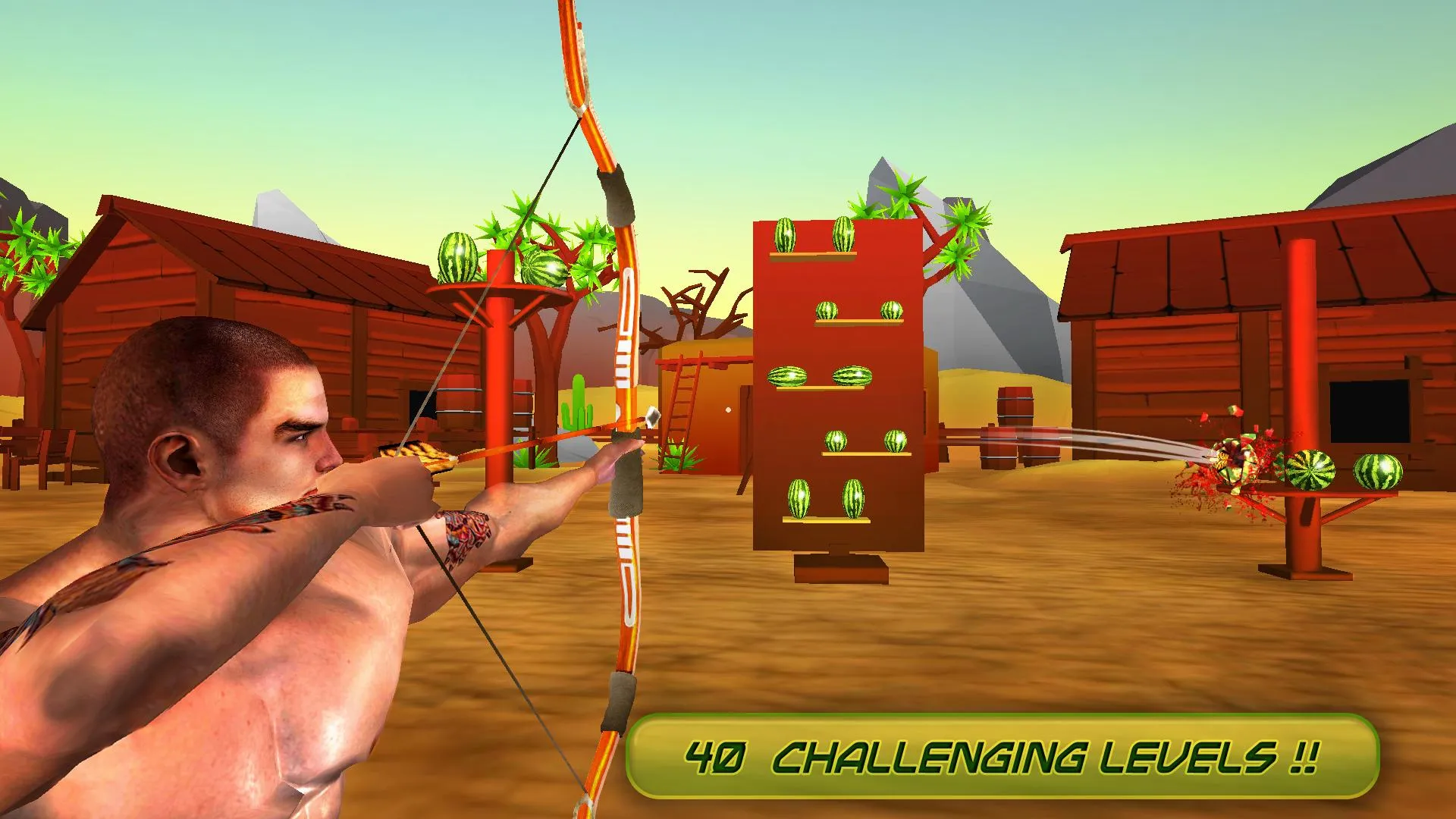 Watermelon Shooting : Archery | Indus Appstore | Screenshot