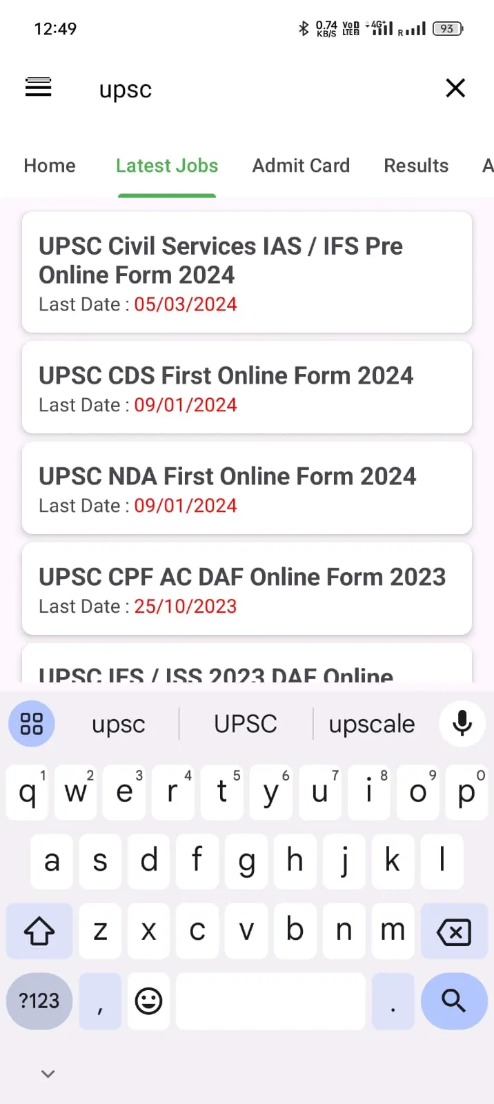 Job Finder Sarkari Result 2024 | Indus Appstore | Screenshot