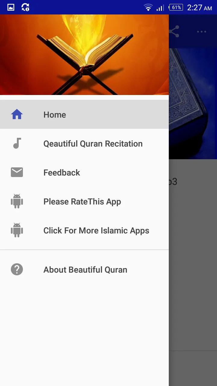 Beautiful Quran Recitation mp3 | Indus Appstore | Screenshot