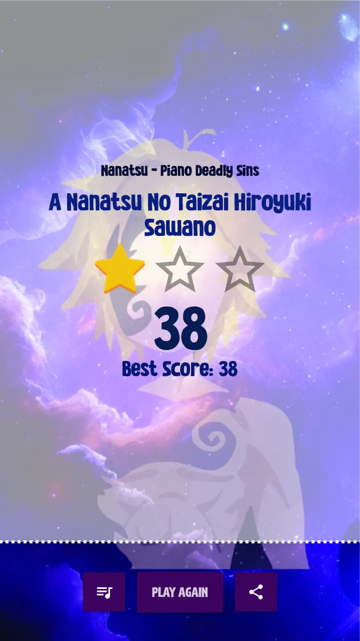 Nanatsu - Piano Deadly Sins | Indus Appstore | Screenshot