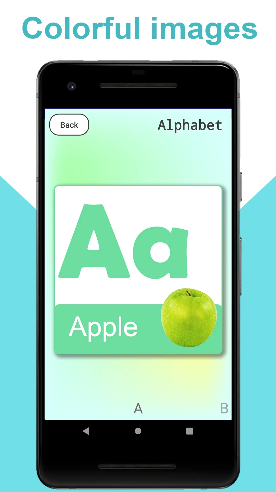 ABC Flash Cards for Kids | Indus Appstore | Screenshot