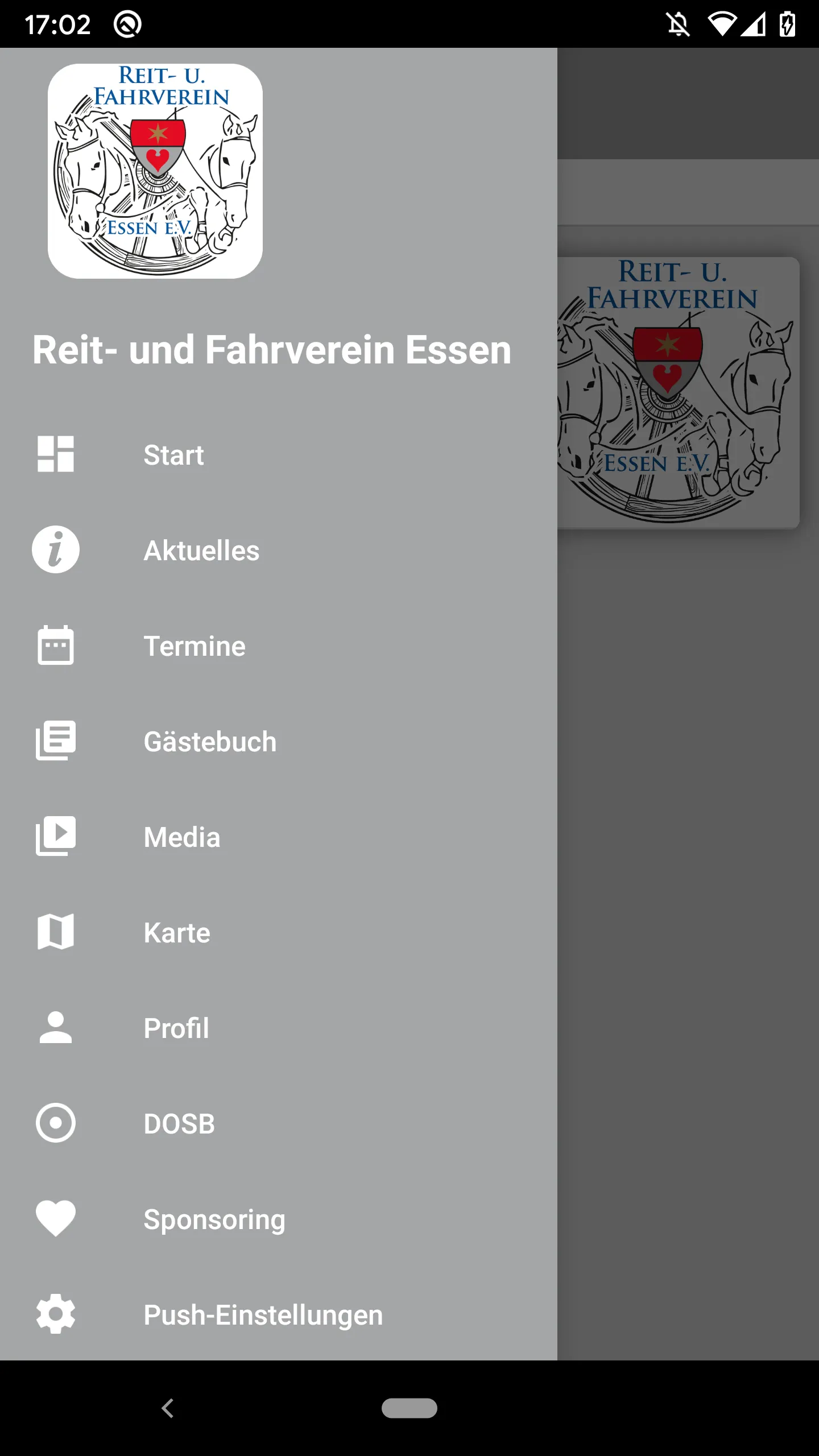 Reit- und Fahrverein Essen | Indus Appstore | Screenshot