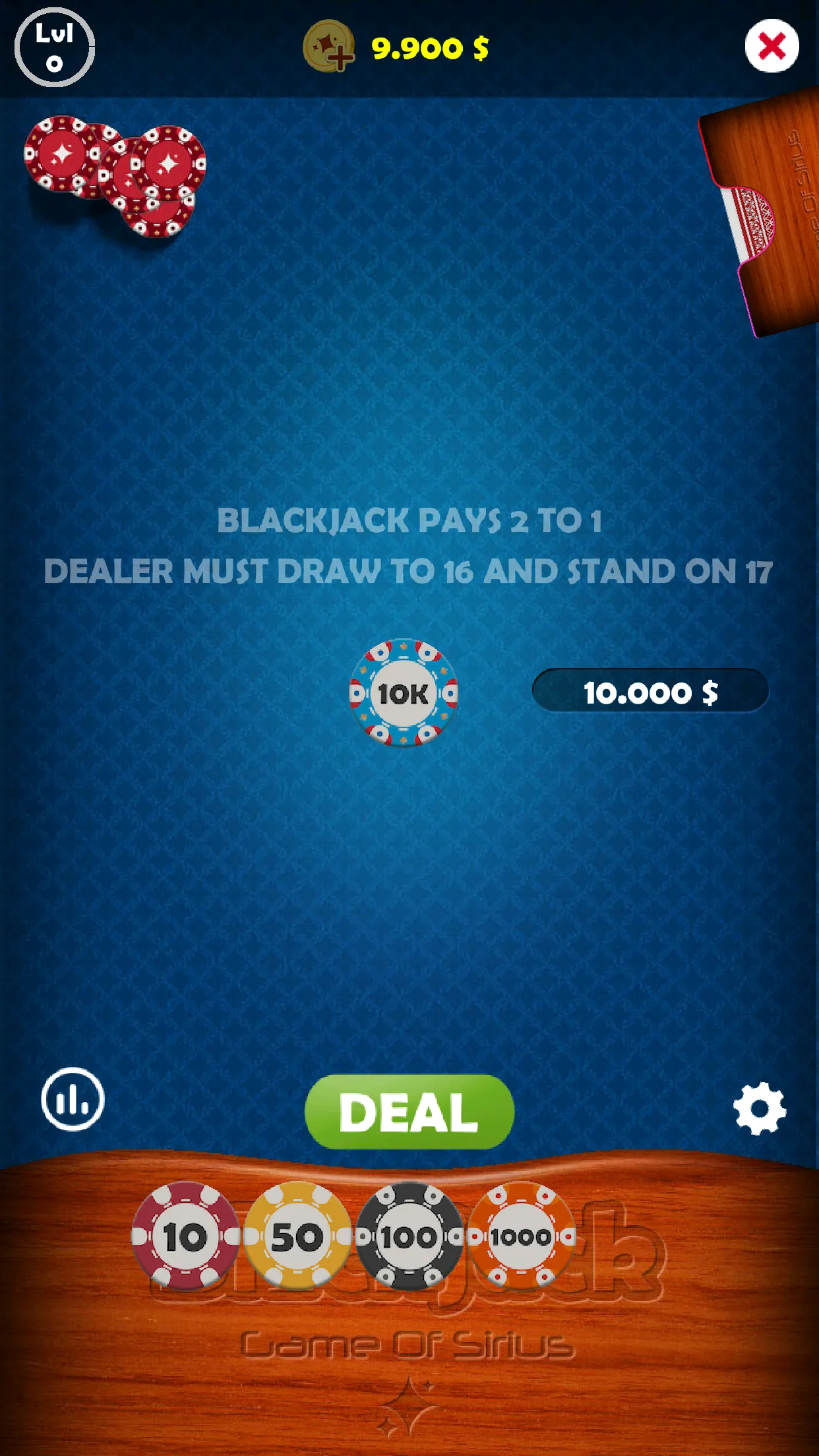 Blackjack 21 Pro - Offline Cas | Indus Appstore | Screenshot