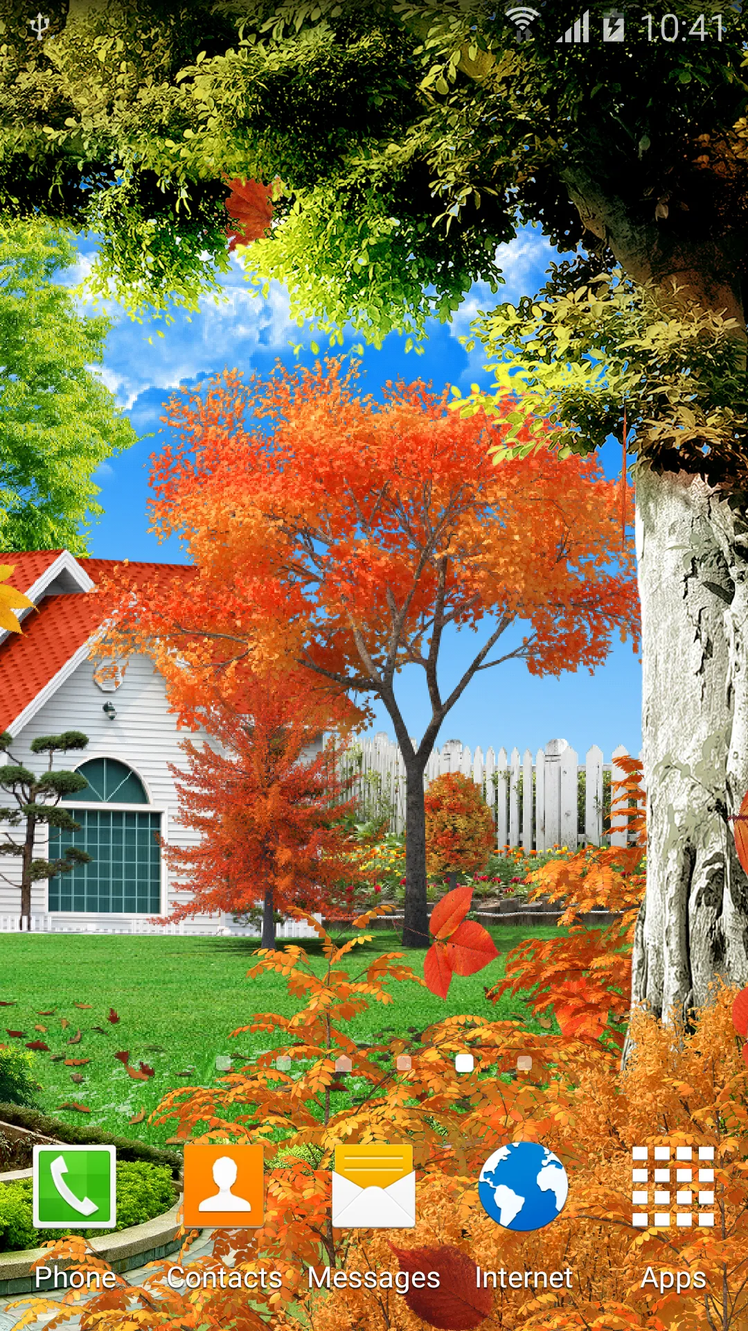 Autumn Garden Live Wallpaper | Indus Appstore | Screenshot