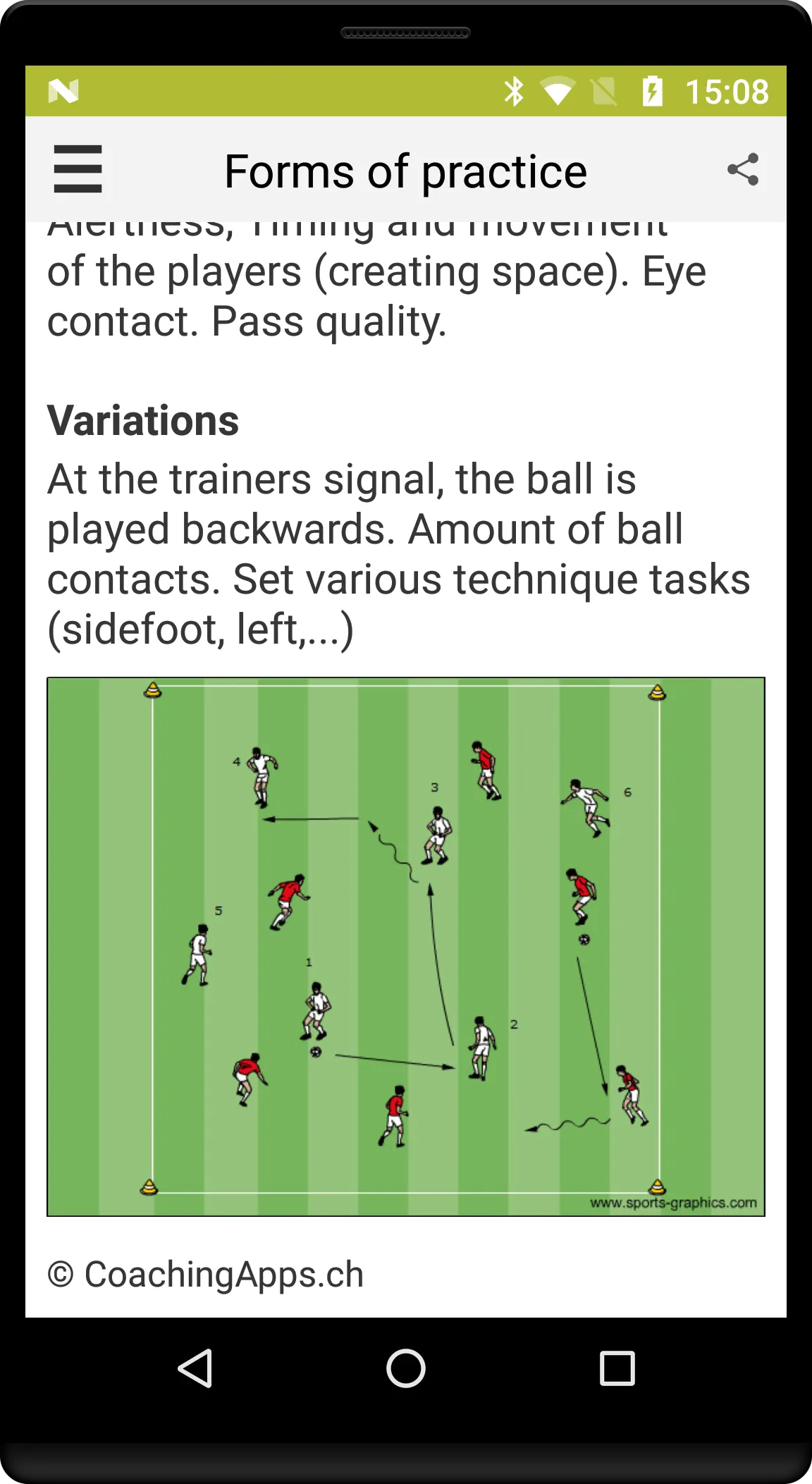 The Football Trainer | Indus Appstore | Screenshot