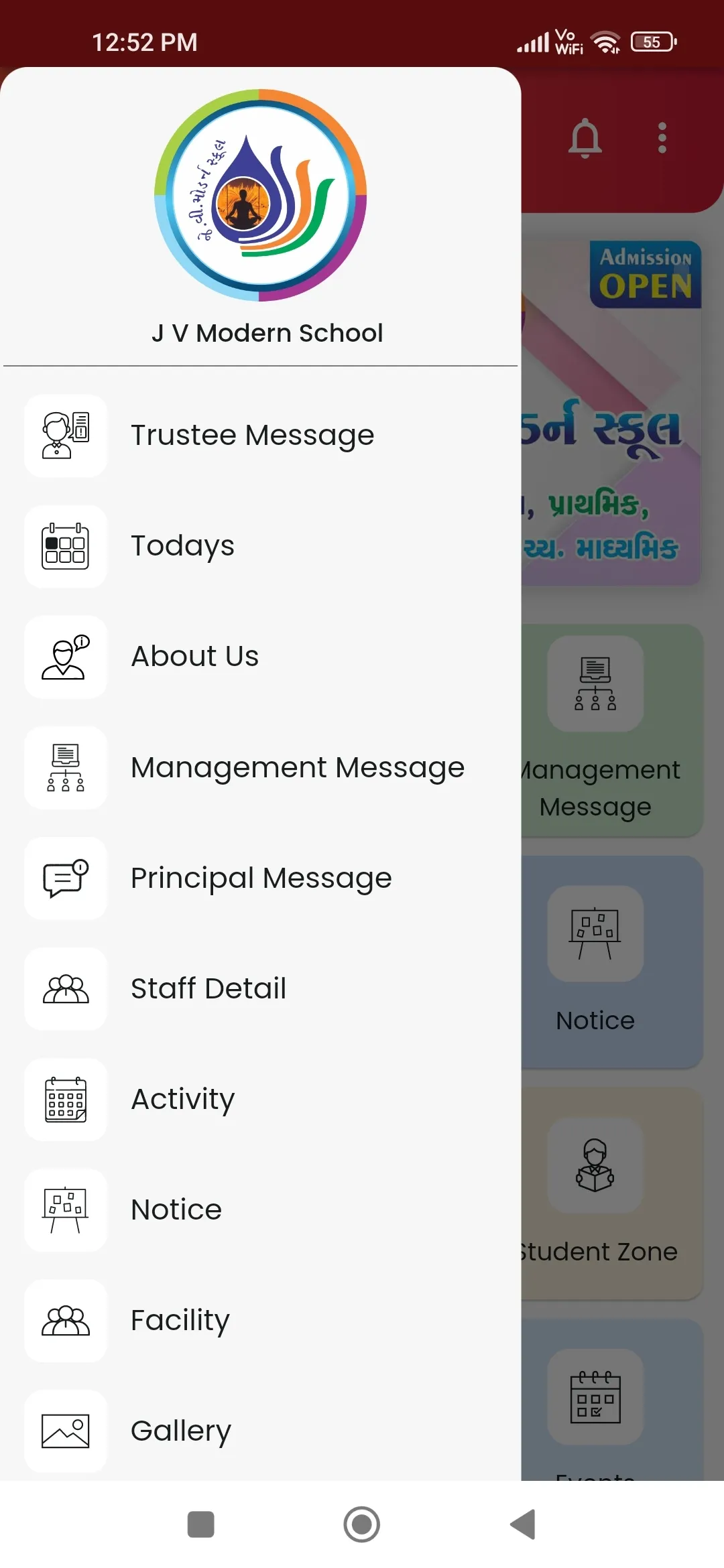 J V Modern School | Indus Appstore | Screenshot