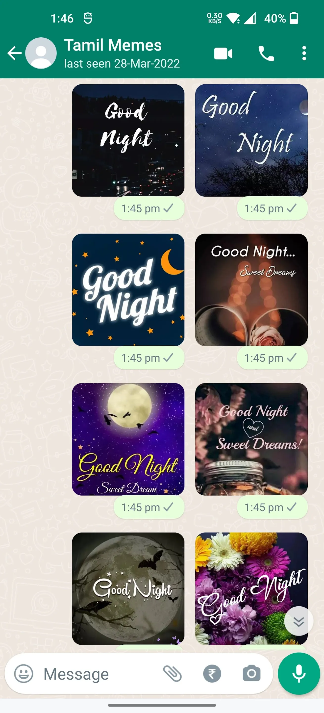 Good Night Stickers | Indus Appstore | Screenshot