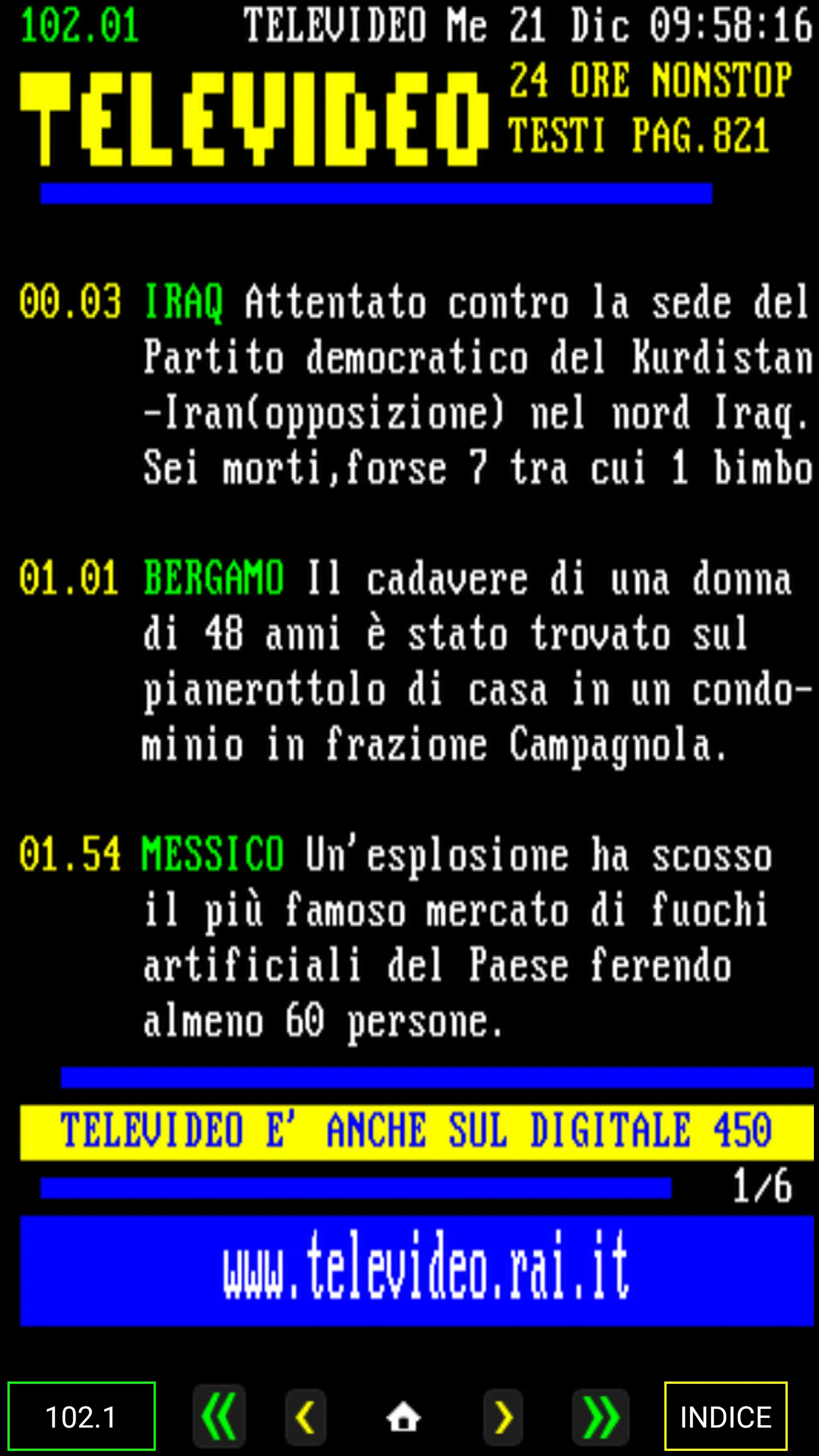 Televideo Nazionale | Indus Appstore | Screenshot