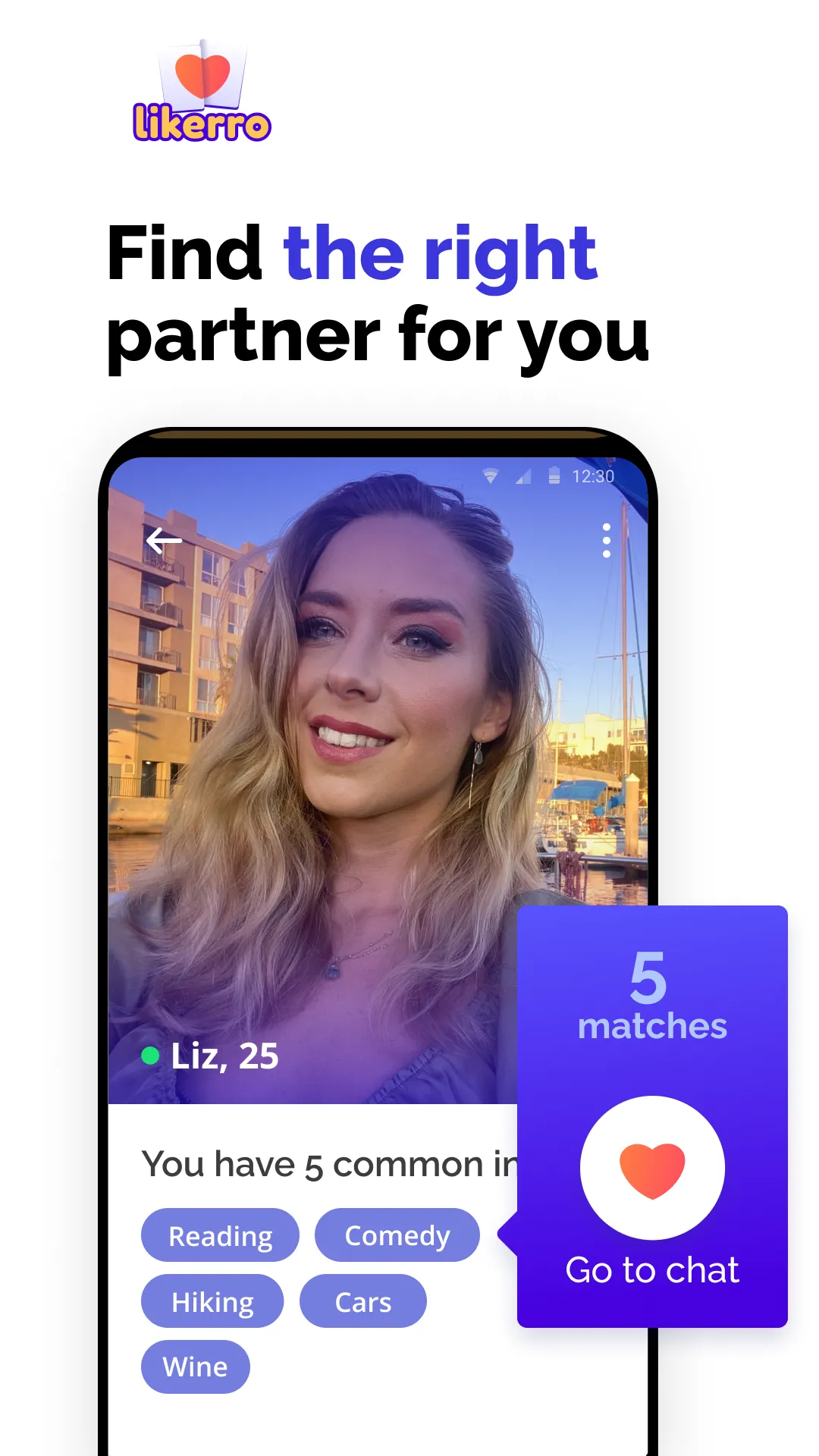 Dating and chat - Likerro | Indus Appstore | Screenshot