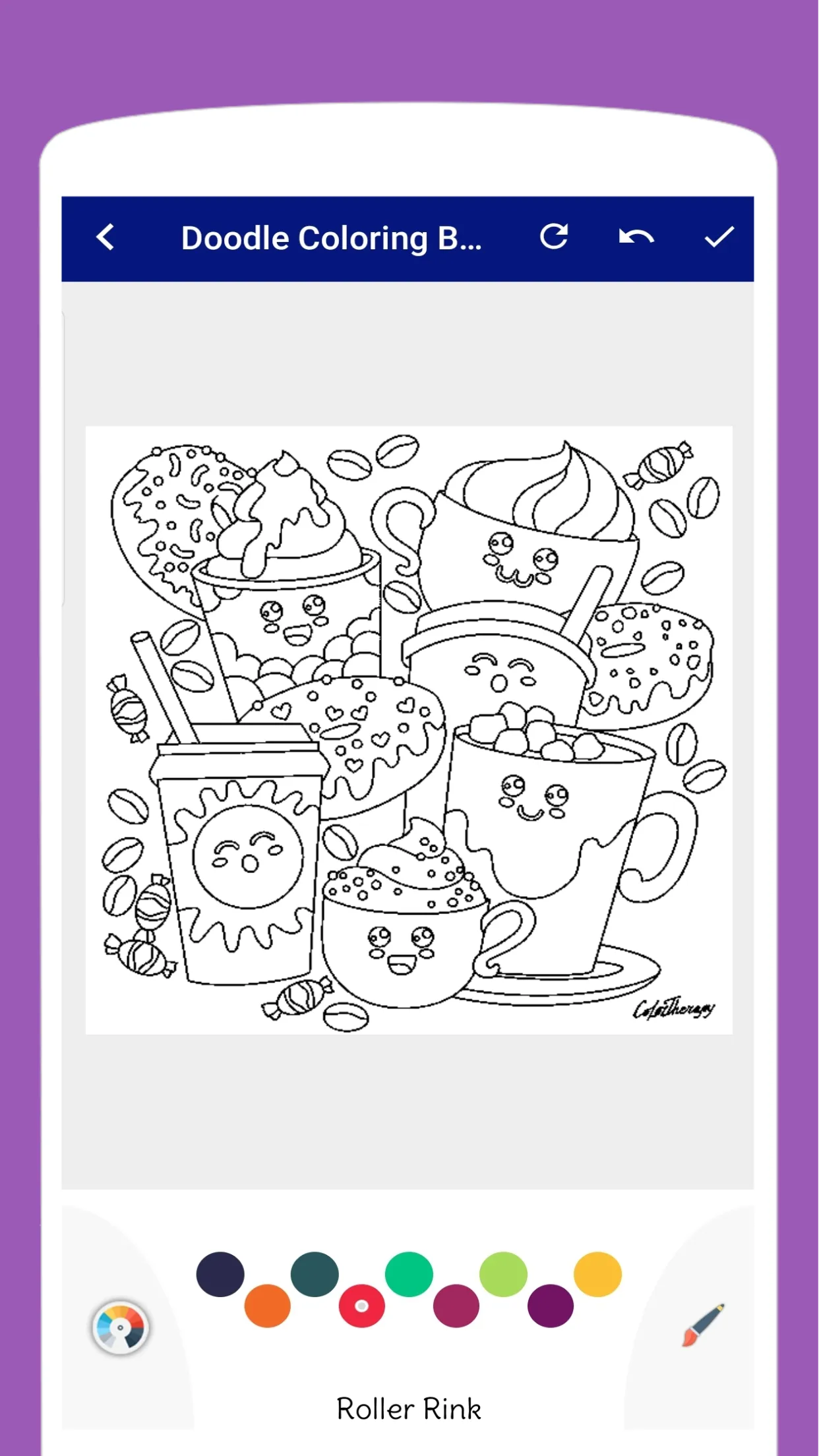 Doodle Art Coloring Book | Indus Appstore | Screenshot