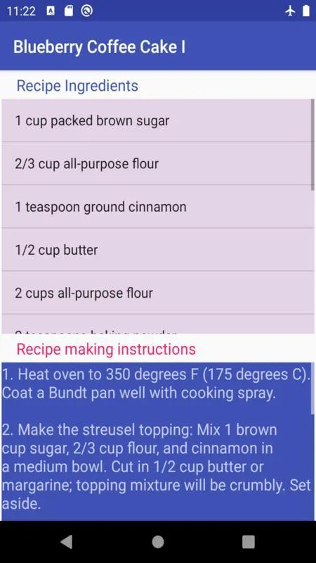 cook coffee cake | Indus Appstore | Screenshot