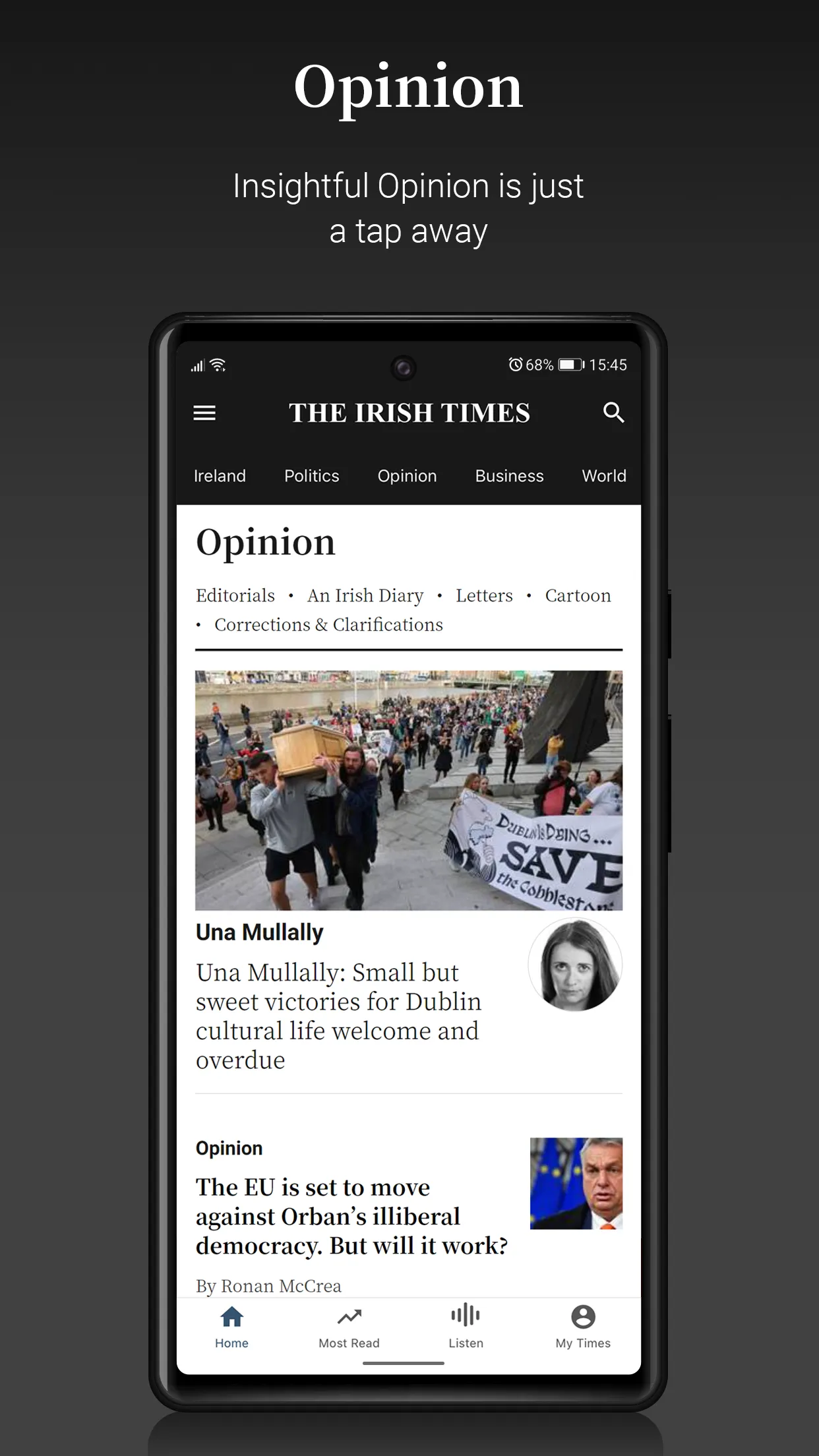 Irish Times News | Indus Appstore | Screenshot