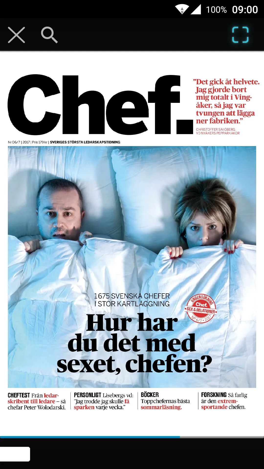 Tidningen Chef | Indus Appstore | Screenshot