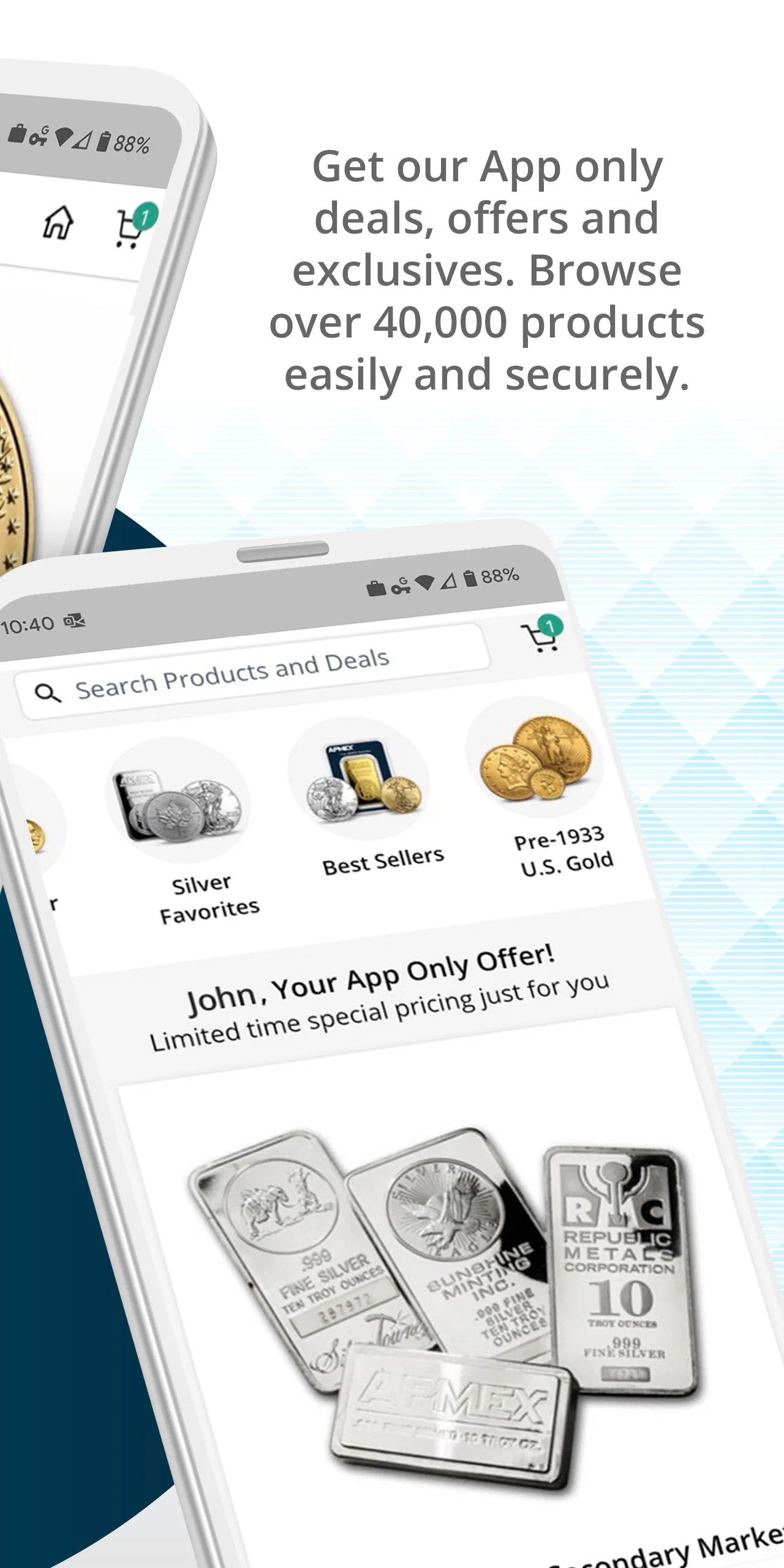 APMEX: Buy Gold & Silver | Indus Appstore | Screenshot