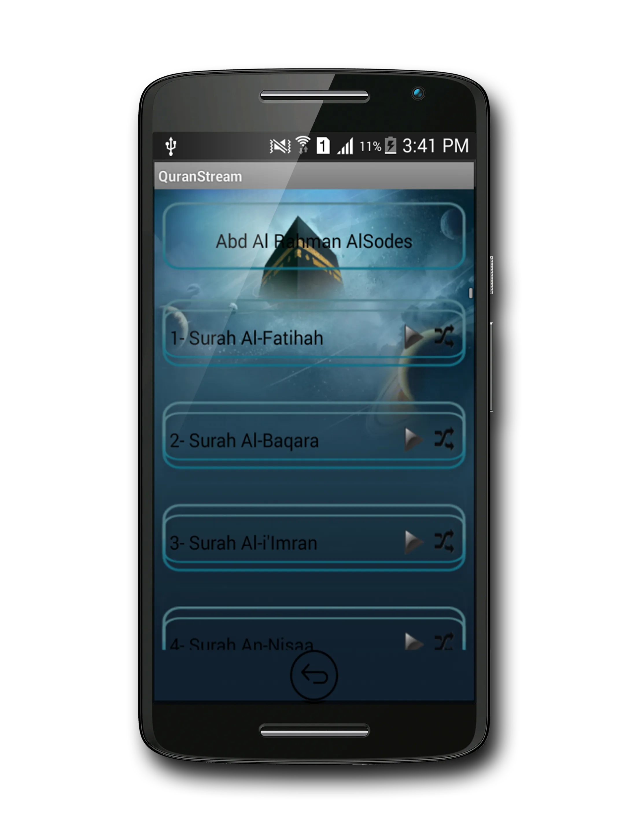 Quran Kareem (MP3) | Indus Appstore | Screenshot