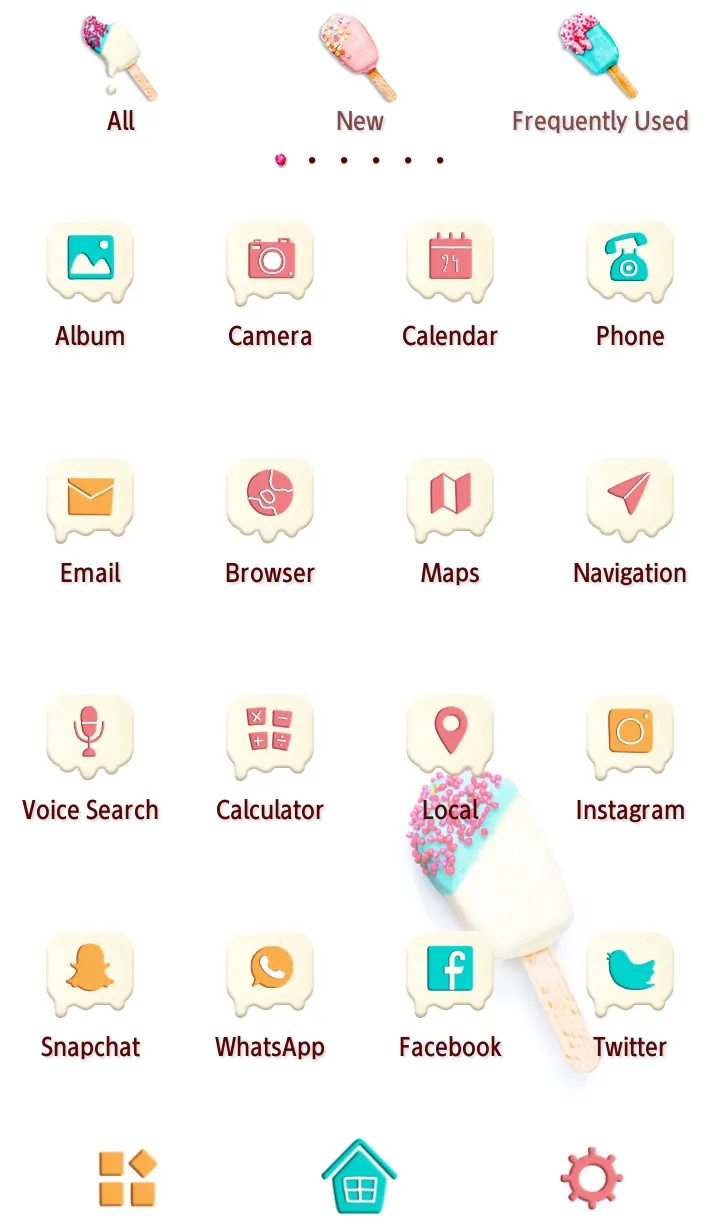 Pop Popsicles Theme | Indus Appstore | Screenshot