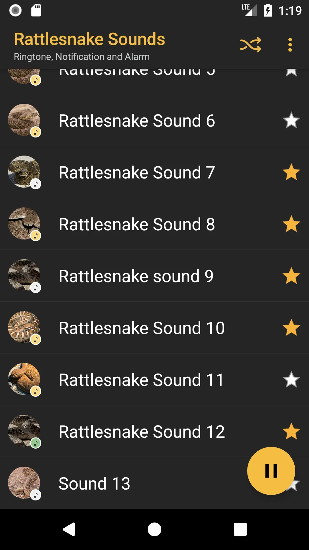 Rattlesnake Sounds | Indus Appstore | Screenshot