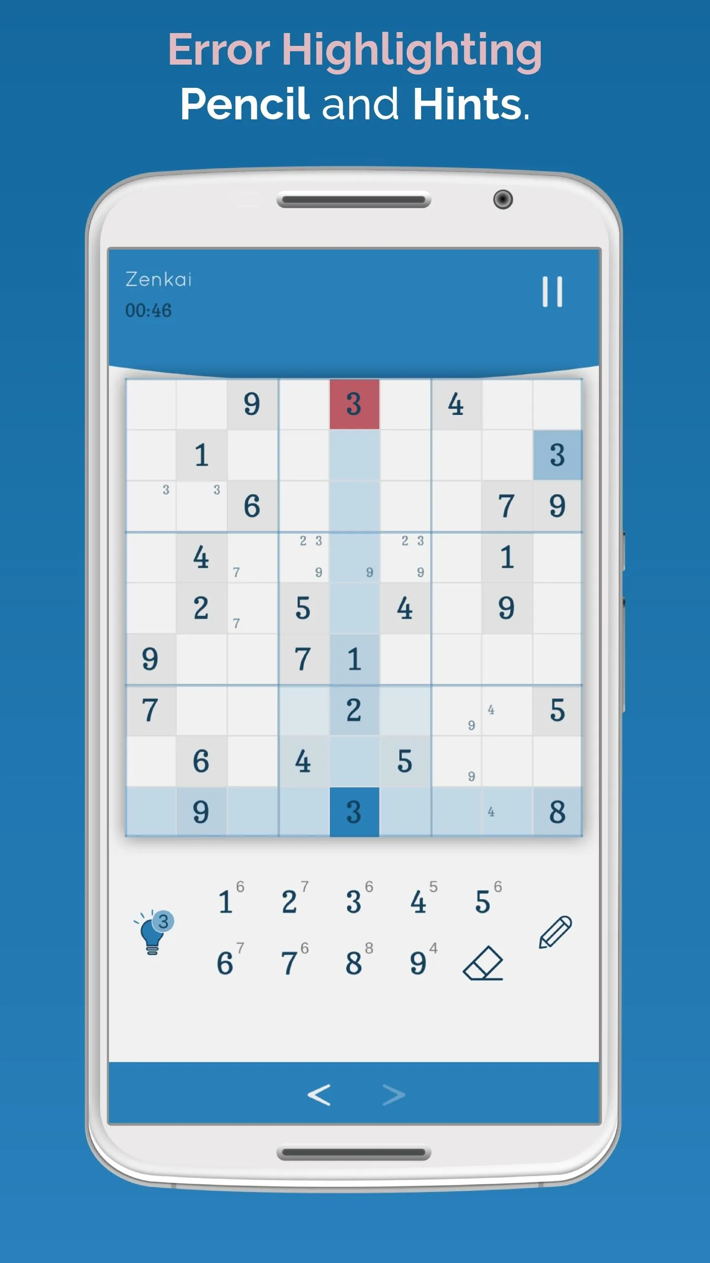 Sudoku Zenkai | Indus Appstore | Screenshot