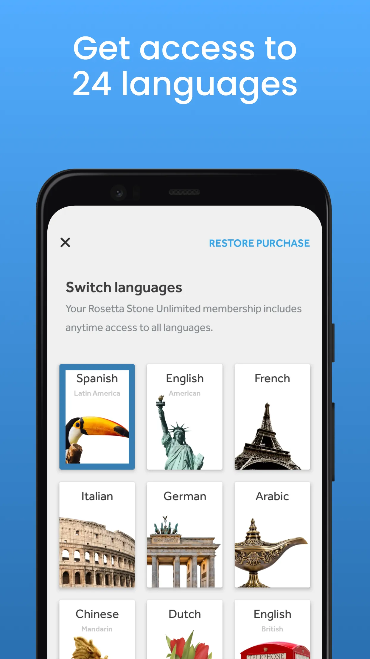 Rosetta Stone: Learn, Practice | Indus Appstore | Screenshot