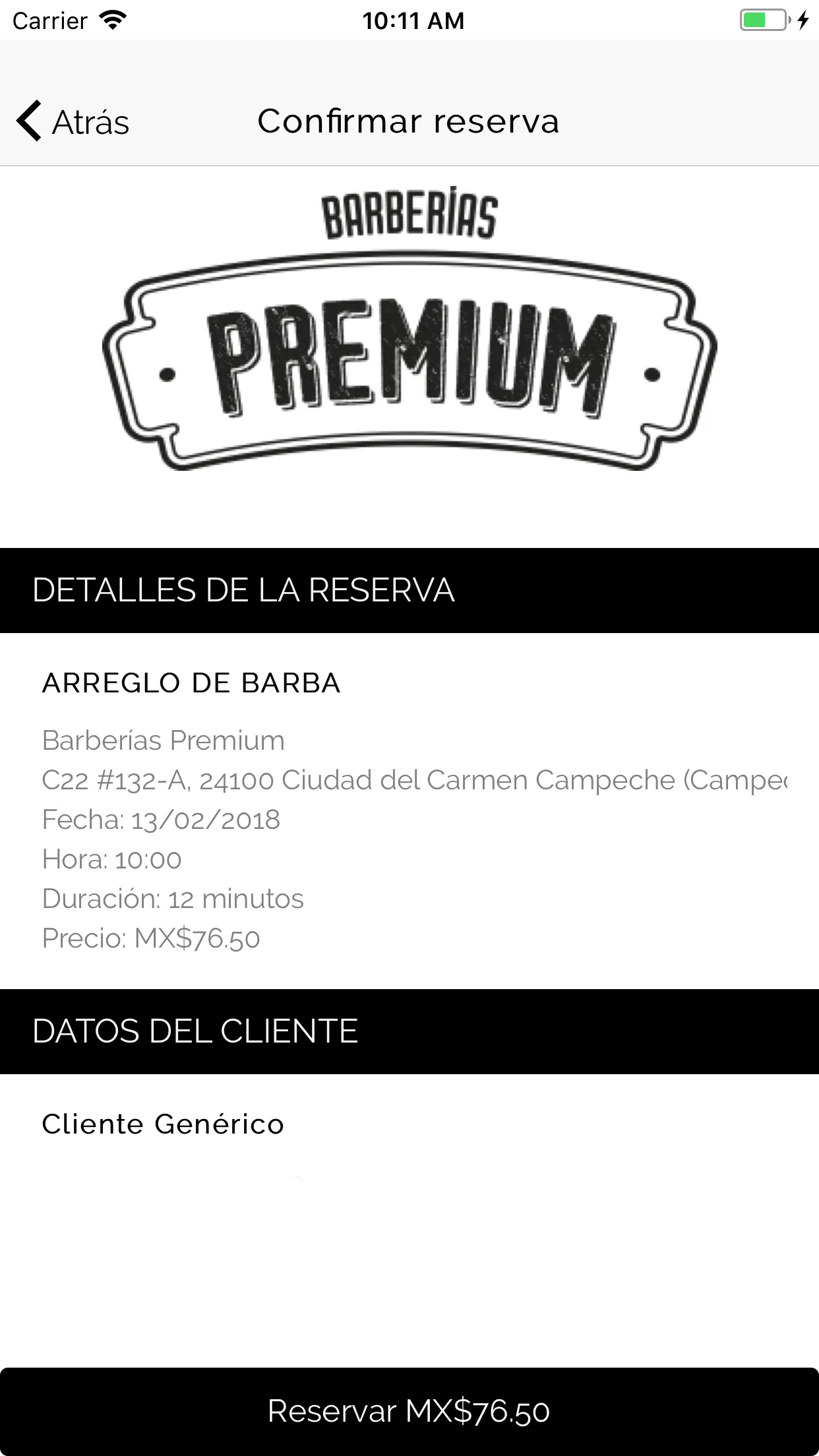 Barberías Premium | Indus Appstore | Screenshot