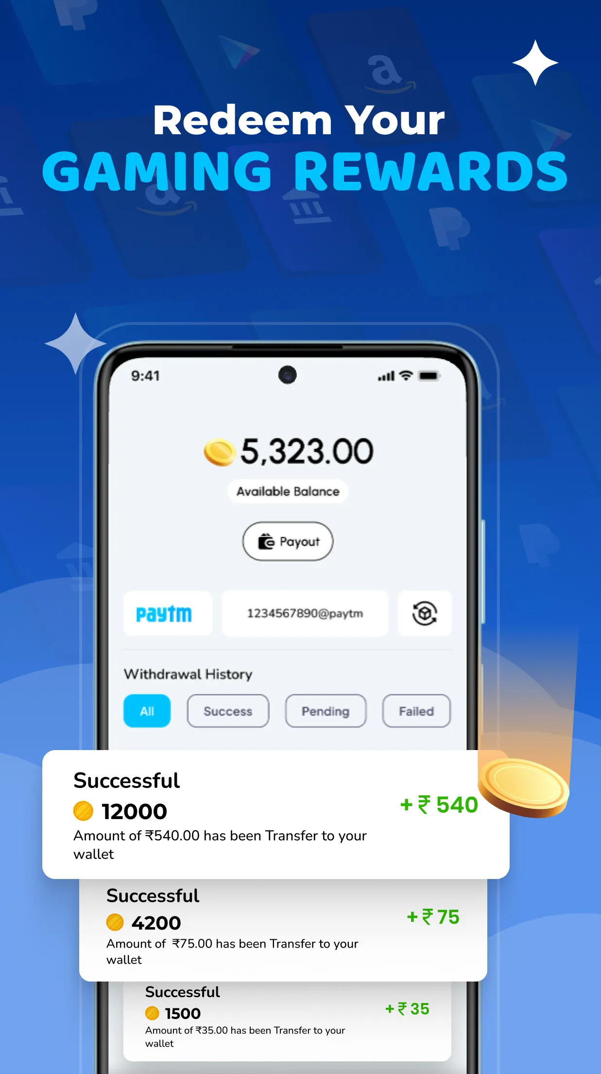 Count & Earn - Cash Rewards | Indus Appstore | Screenshot