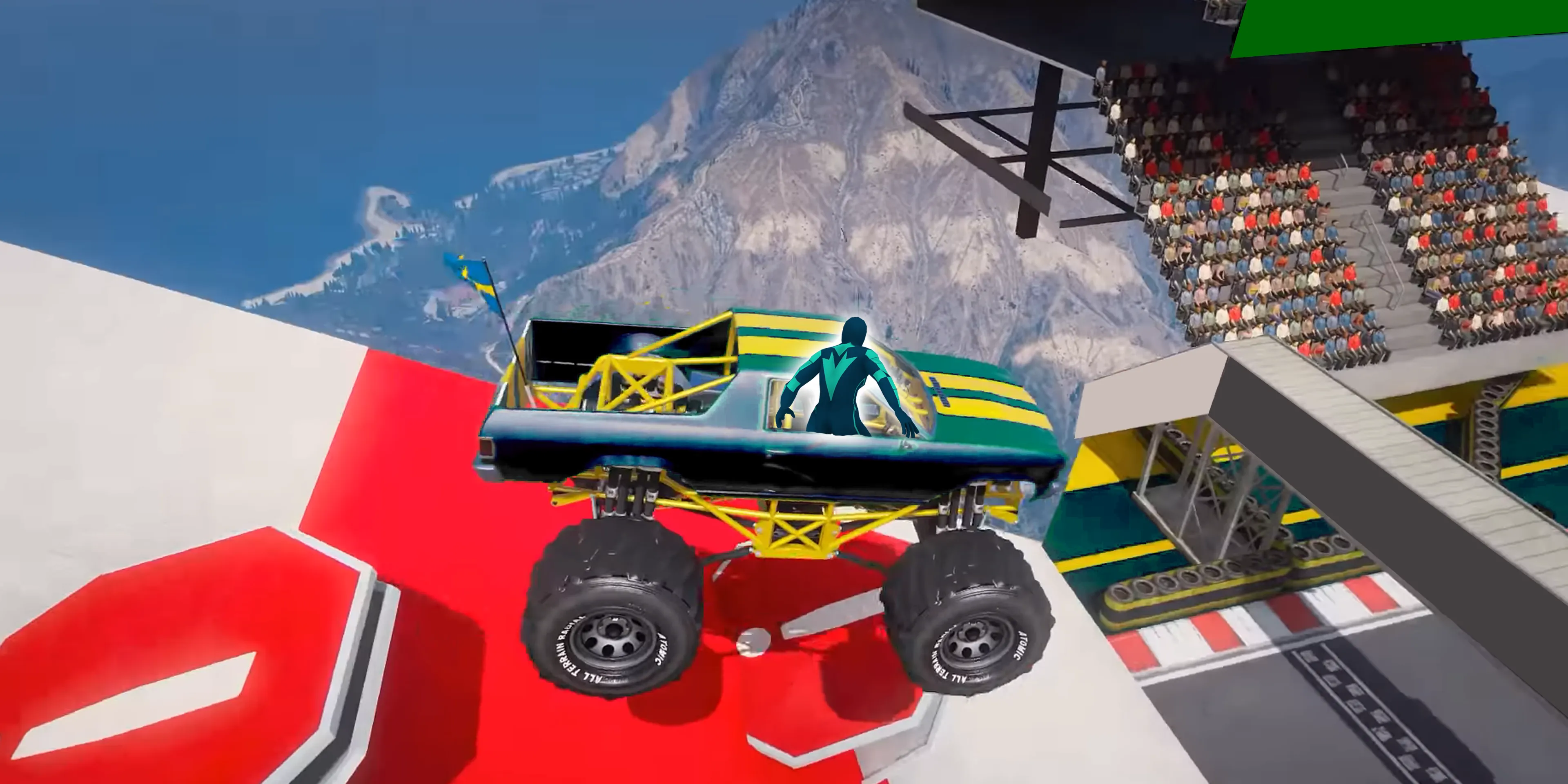 Superhero Mega Ramp Car Stunt | Indus Appstore | Screenshot