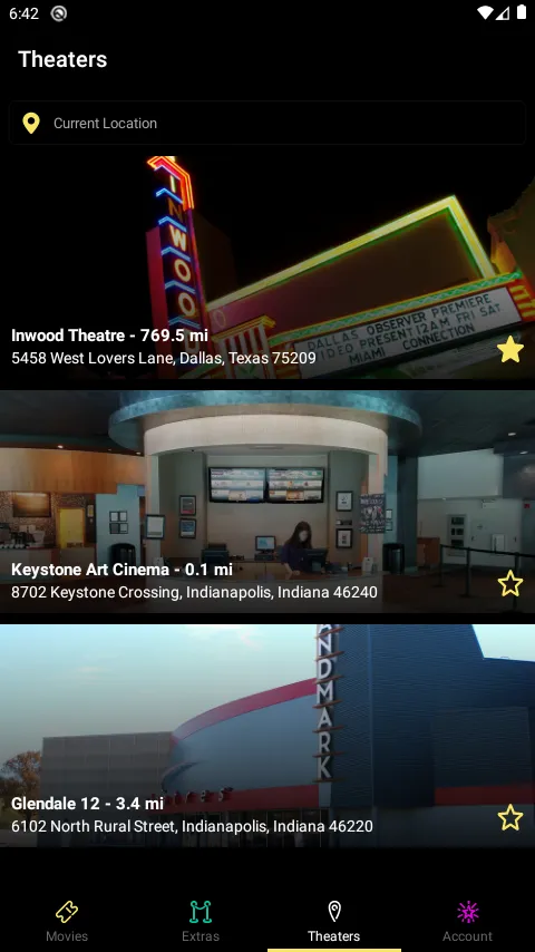 Landmark Theatres | Indus Appstore | Screenshot