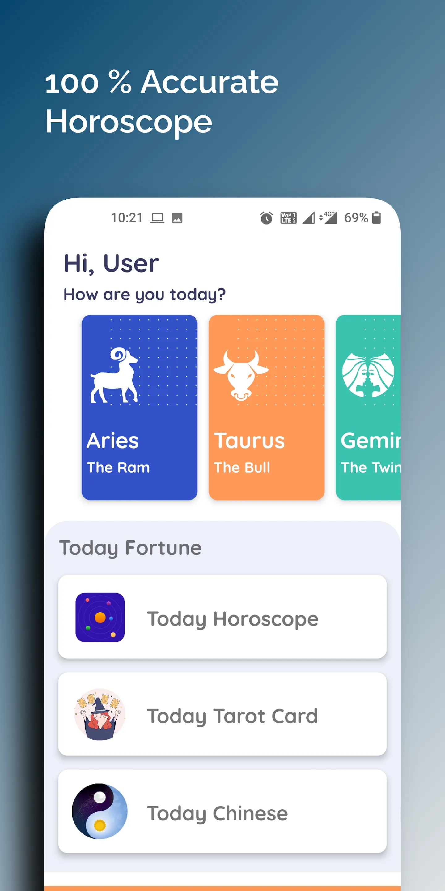 Daily Horoscope | Indus Appstore | Screenshot