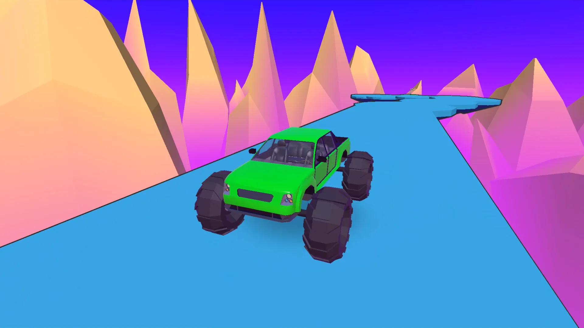 Stunt Wheels - Mountain Truck | Indus Appstore | Screenshot