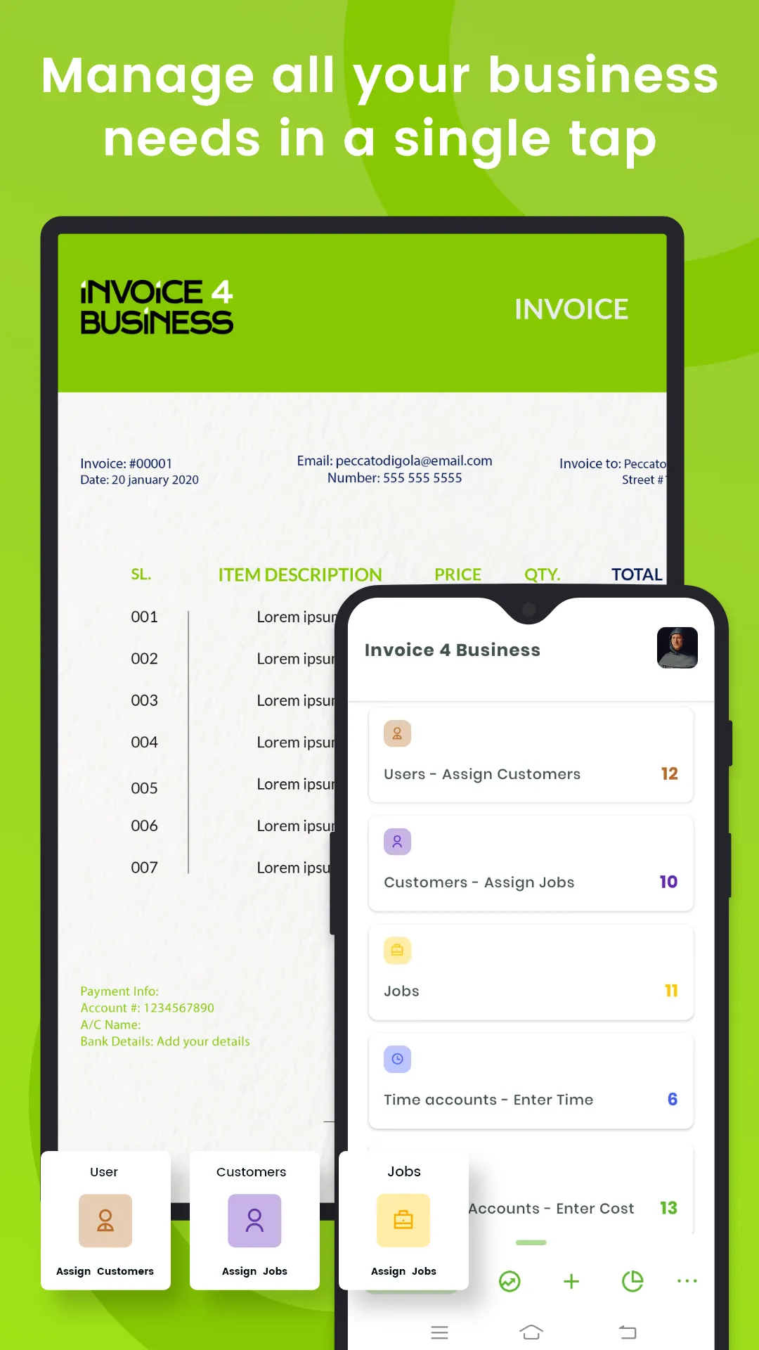 Invoice 4 Business Billing App | Indus Appstore | Screenshot