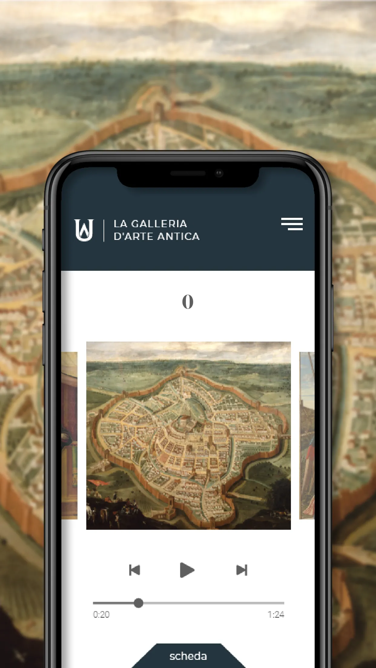 Multimedia Guide - Galleria d’ | Indus Appstore | Screenshot