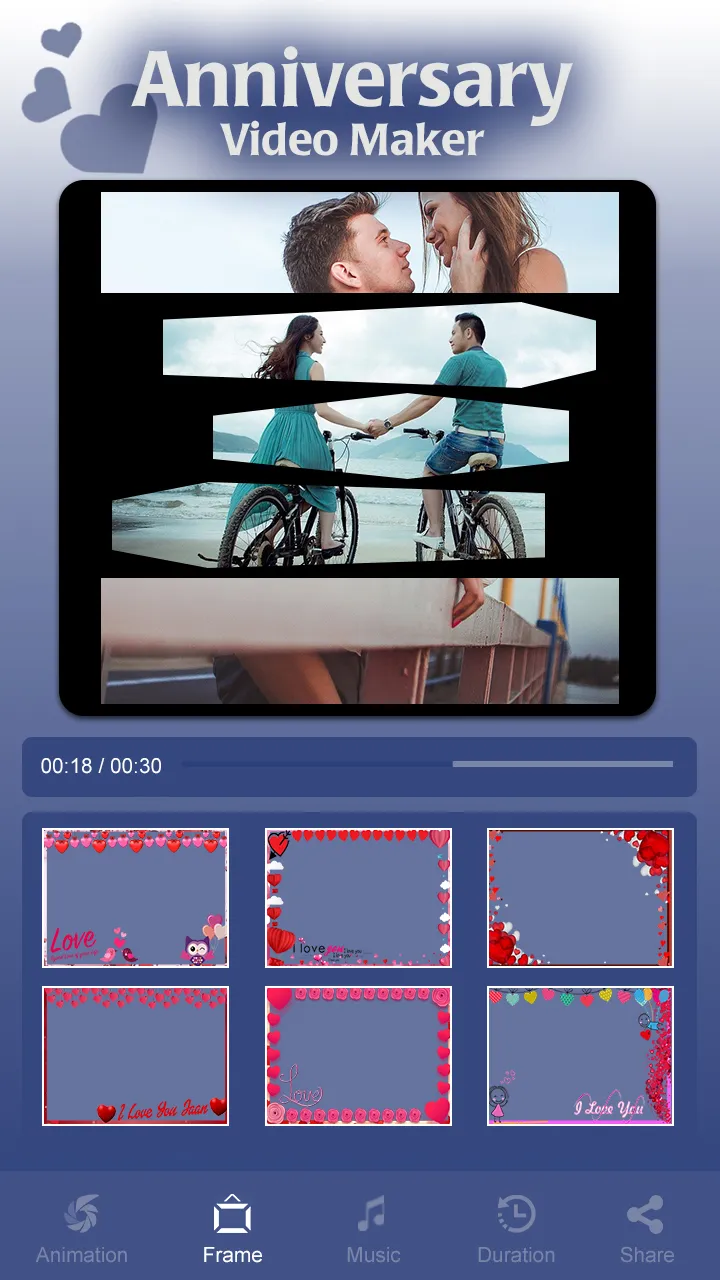 Anniversary Video Maker | Indus Appstore | Screenshot
