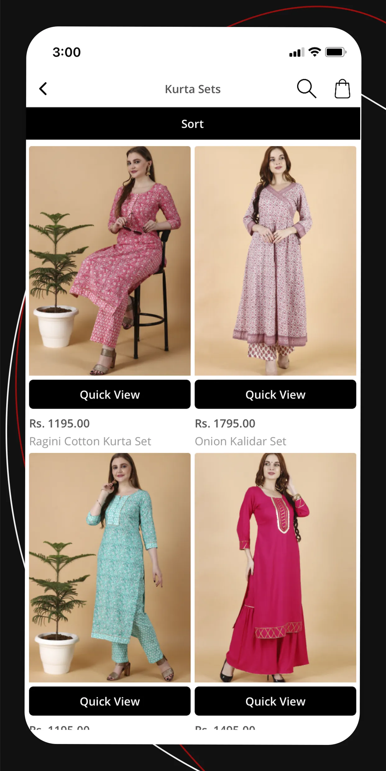 Apella - The XS to 10XL Store | Indus Appstore | Screenshot