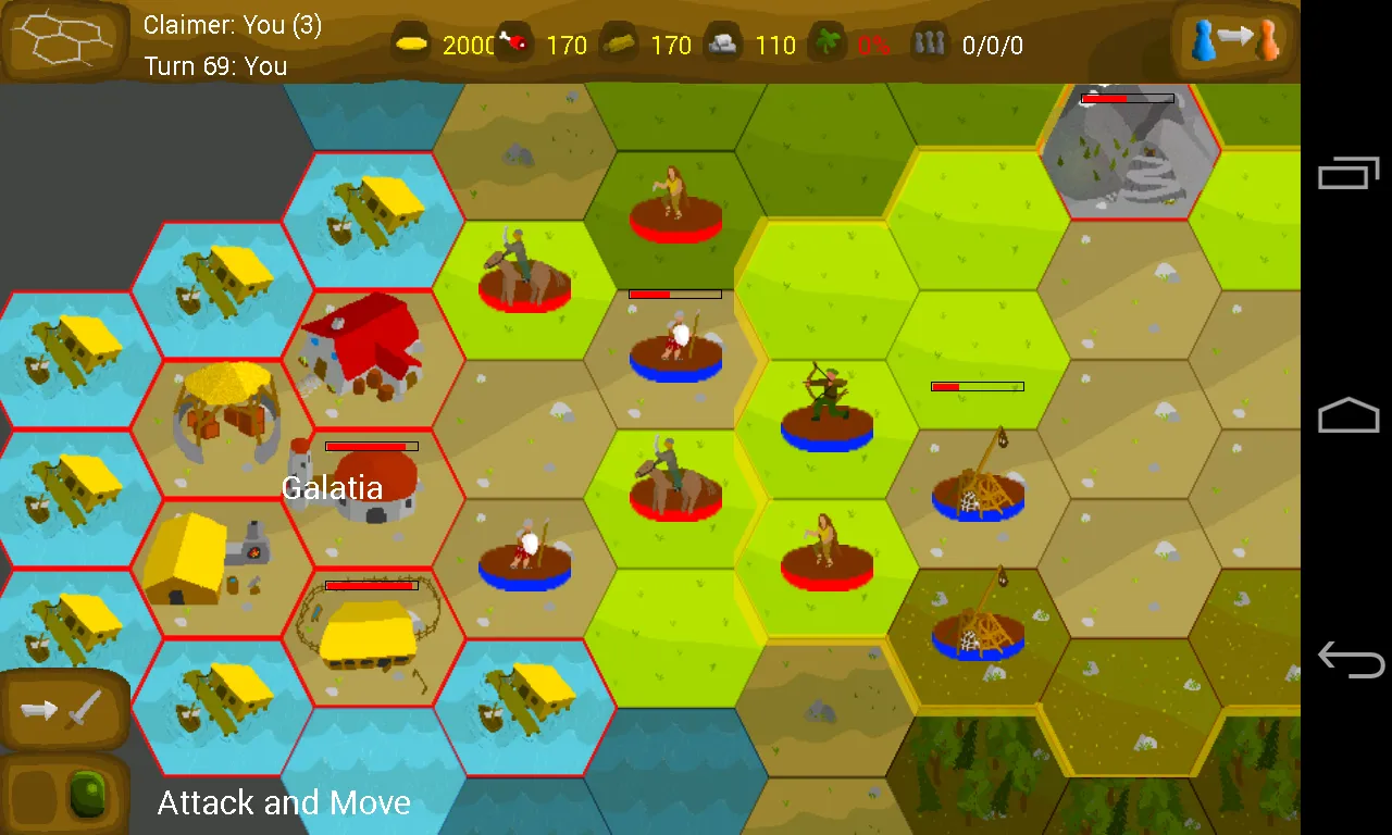 Continent Conquest | Indus Appstore | Screenshot