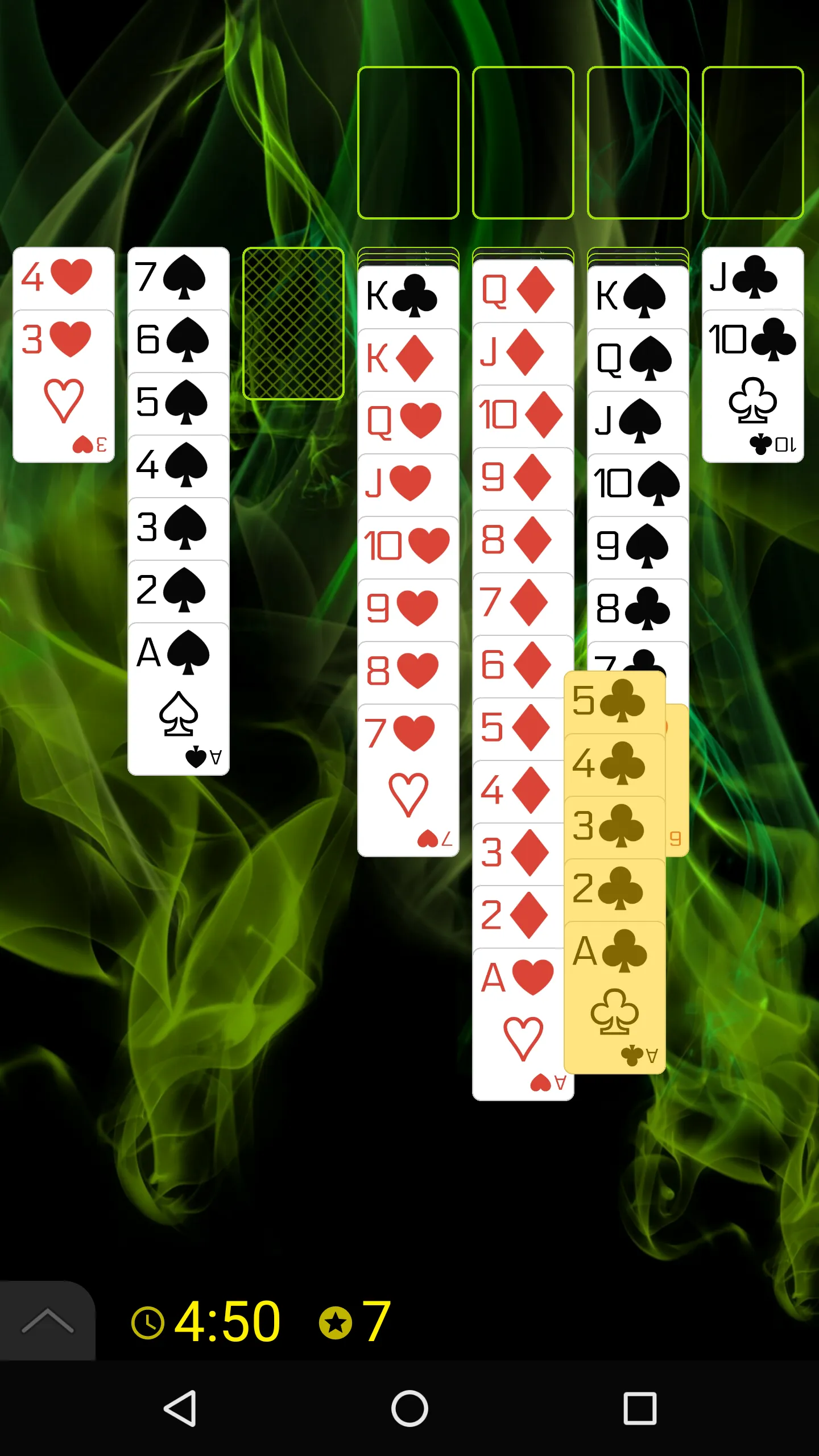 Spiderette Solitaire | Indus Appstore | Screenshot