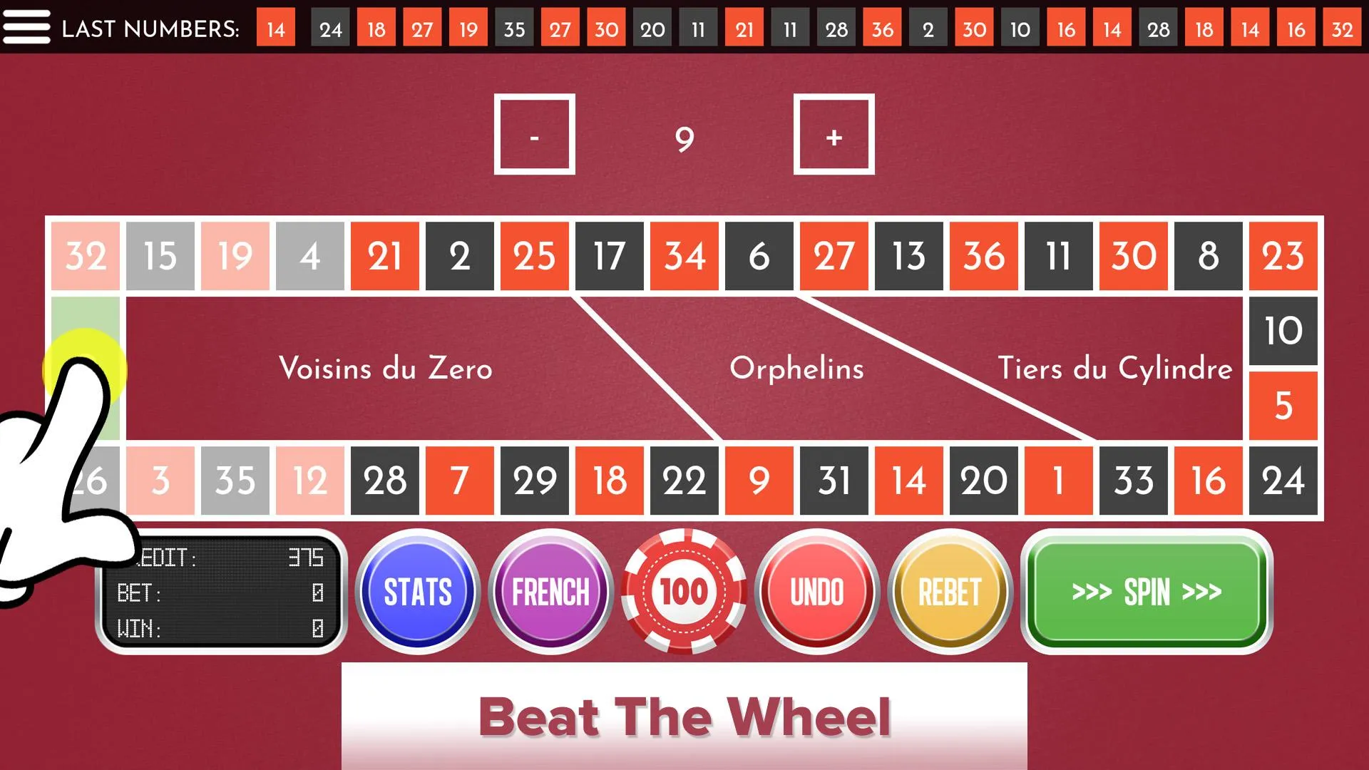 Roulette Zero | Indus Appstore | Screenshot