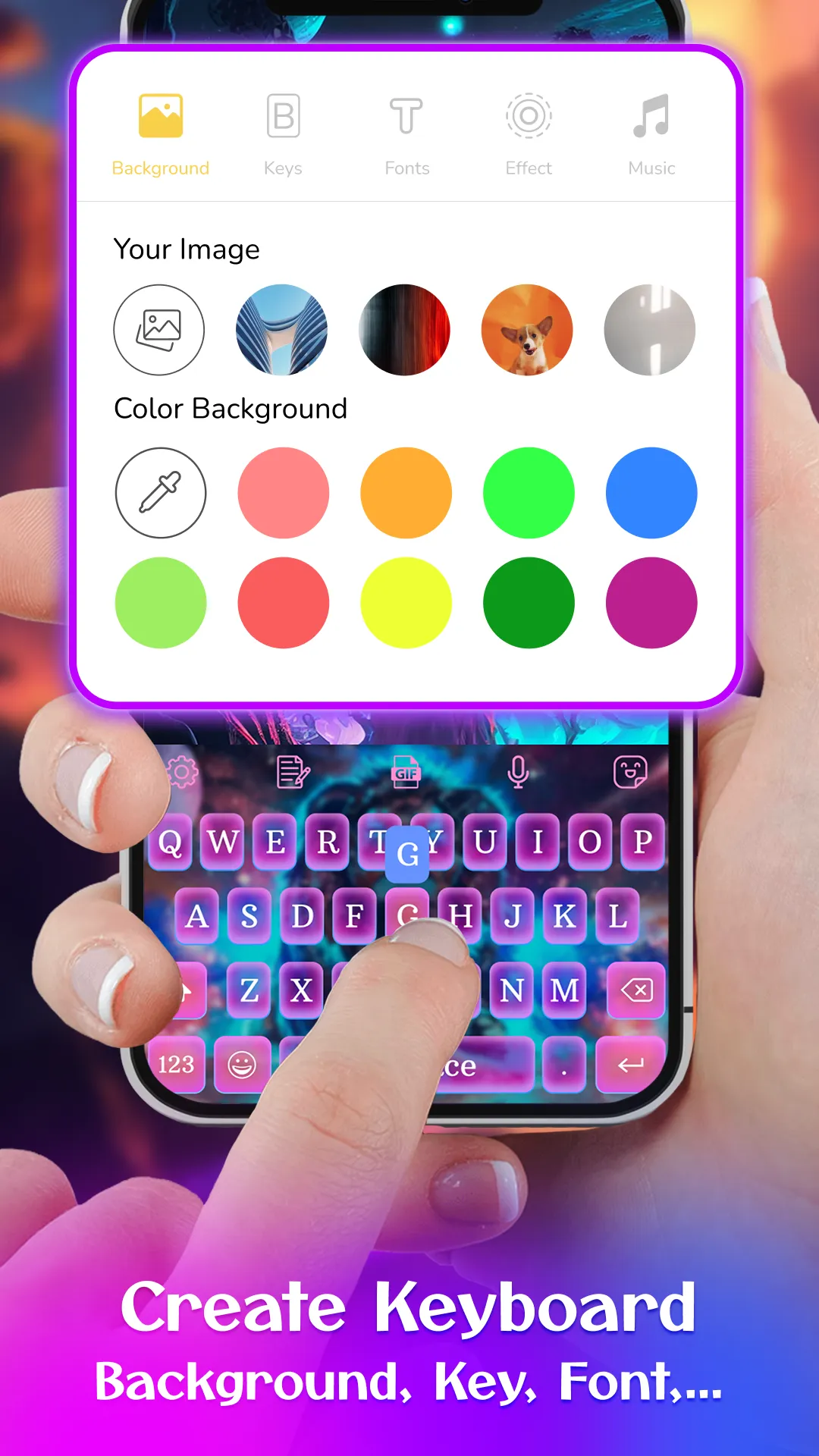 Keyboard Maker: Keyboard Theme | Indus Appstore | Screenshot