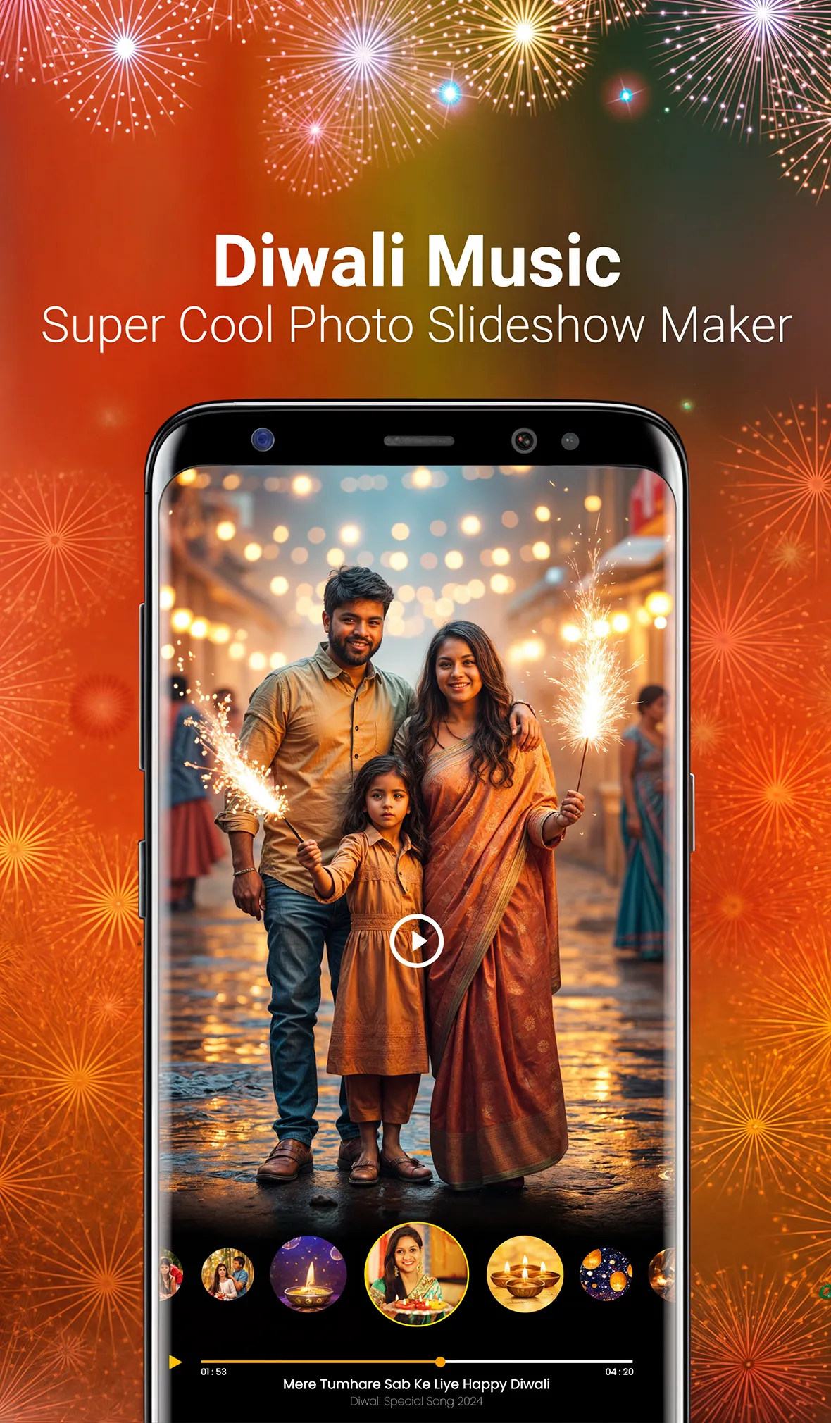 Diwali Video Maker 2024 app | Indus Appstore | Screenshot