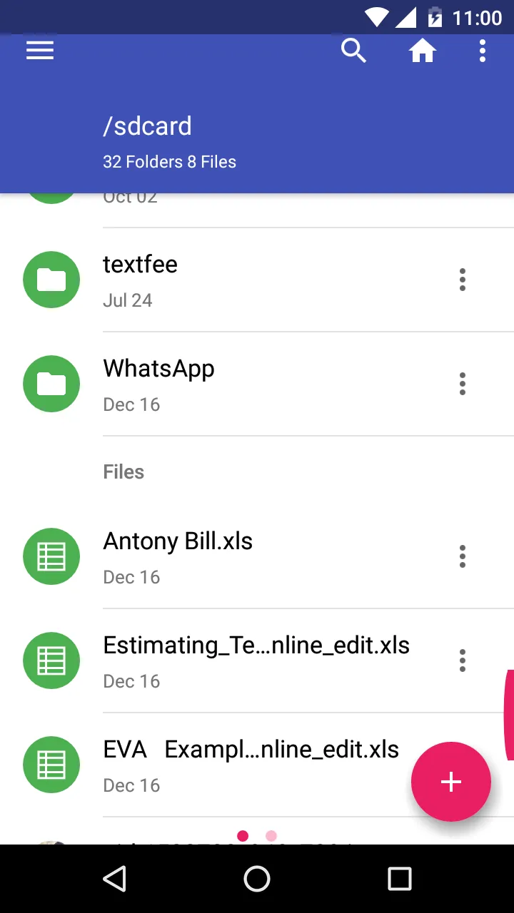 AndroXLS editor for XLS sheets | Indus Appstore | Screenshot