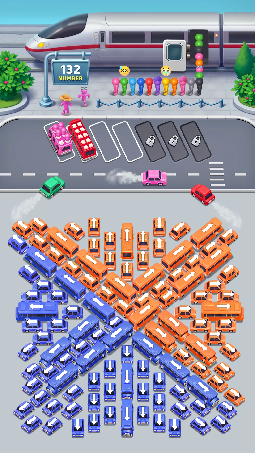 Bus Jam Frenzy | Indus Appstore | Screenshot