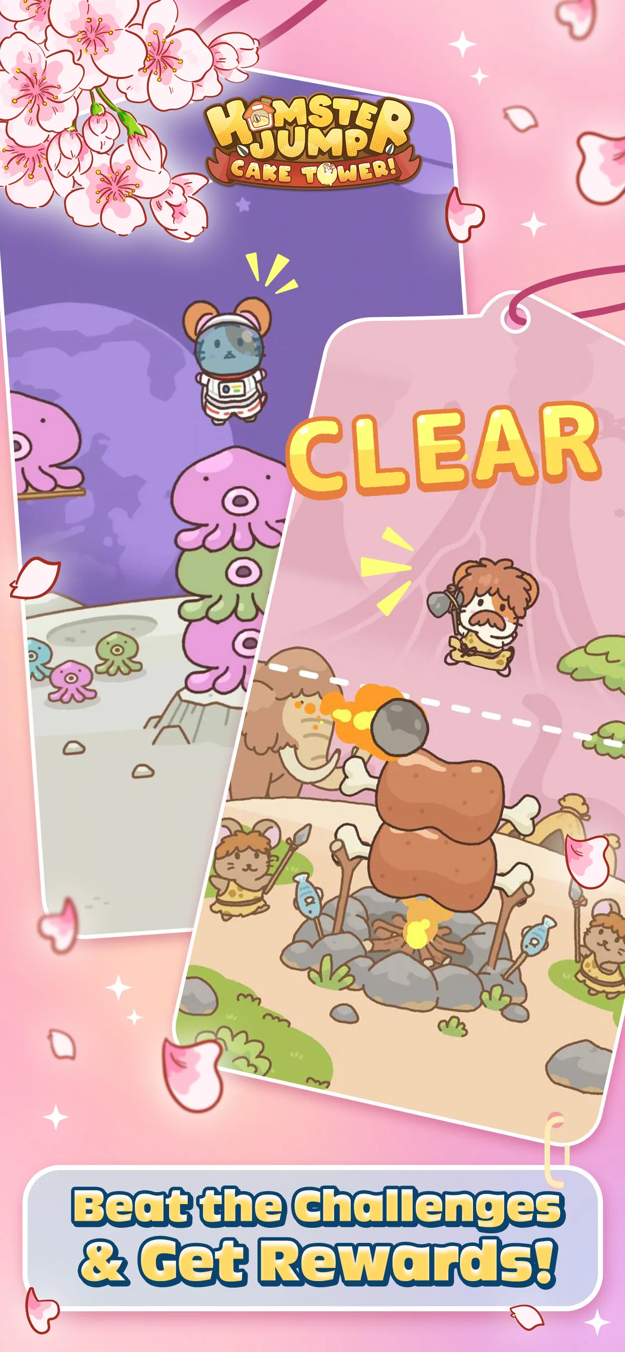 Hamster Jump: Cake Tower! | Indus Appstore | Screenshot