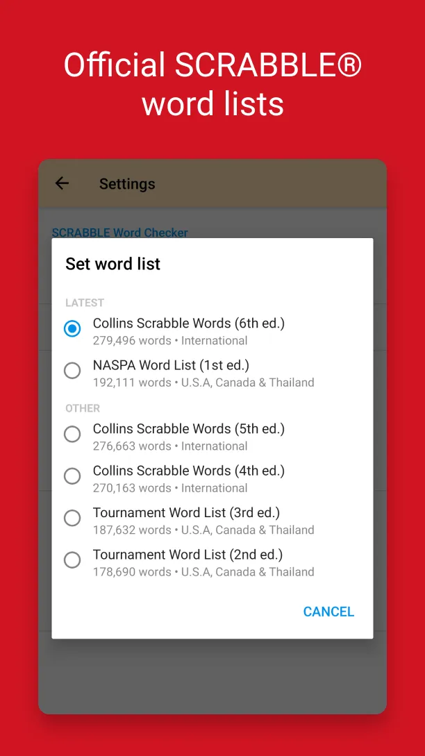 Word Checker for SCRABBLE | Indus Appstore | Screenshot