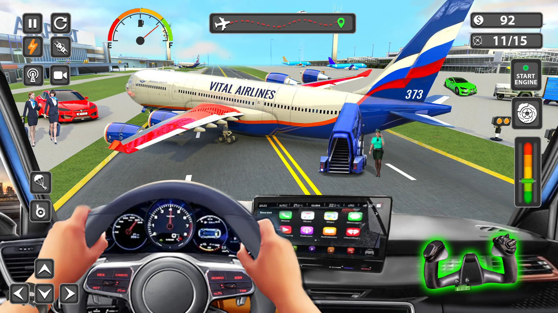 Airplane Pilot Car Transporter | Indus Appstore | Screenshot