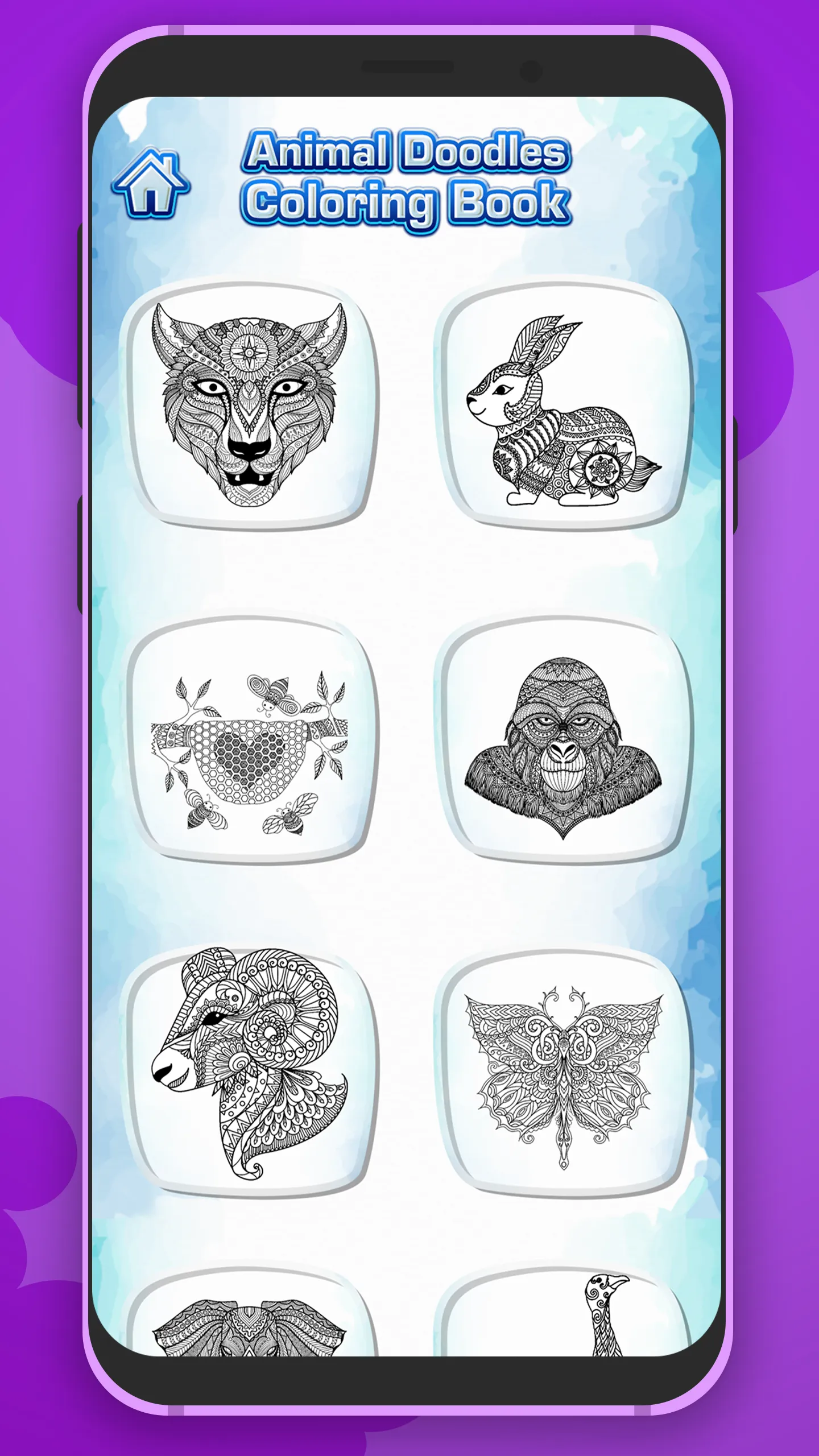 Animal Coloring Book - Mandala | Indus Appstore | Screenshot