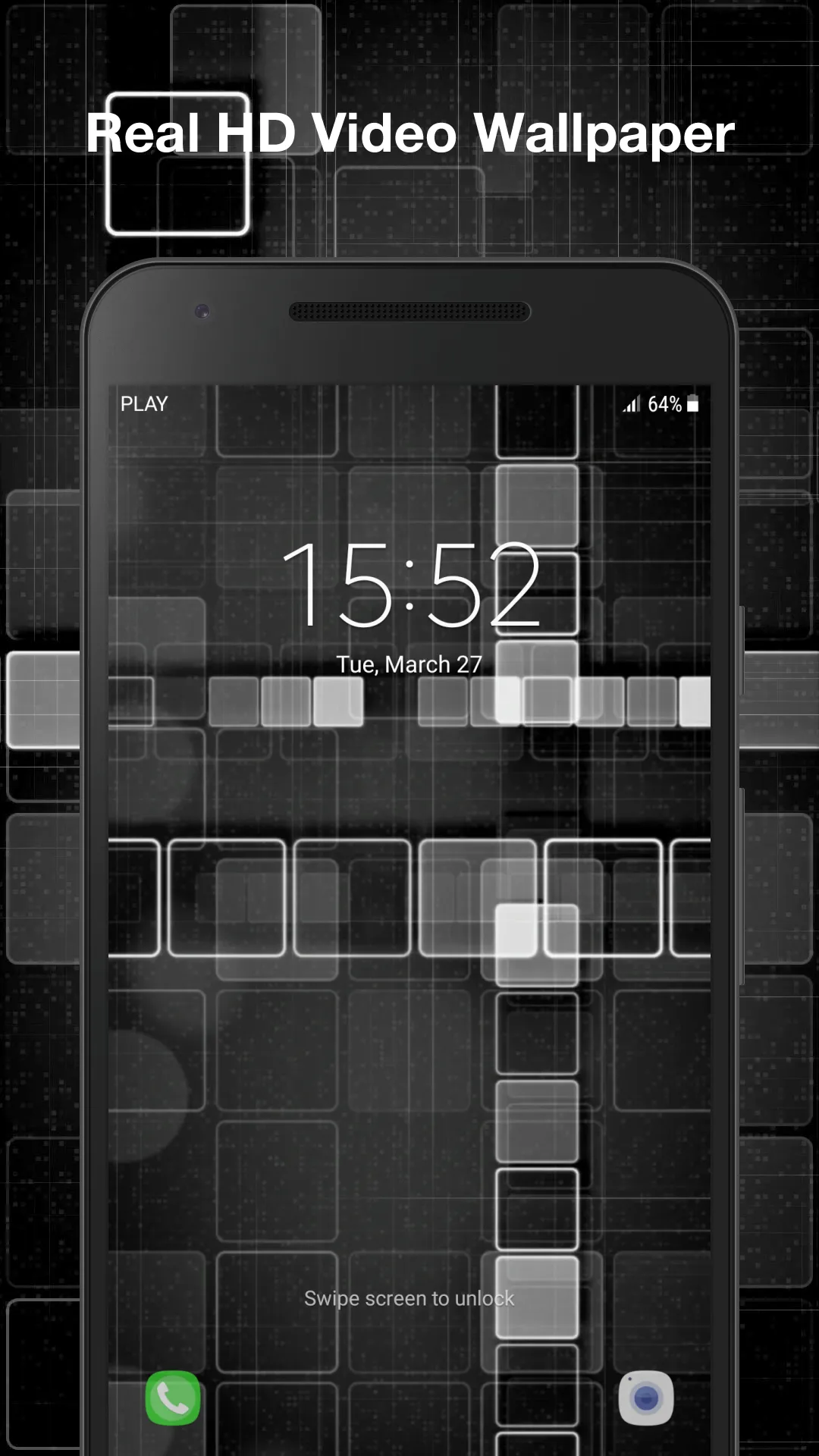 Black and White Live Wallpaper | Indus Appstore | Screenshot